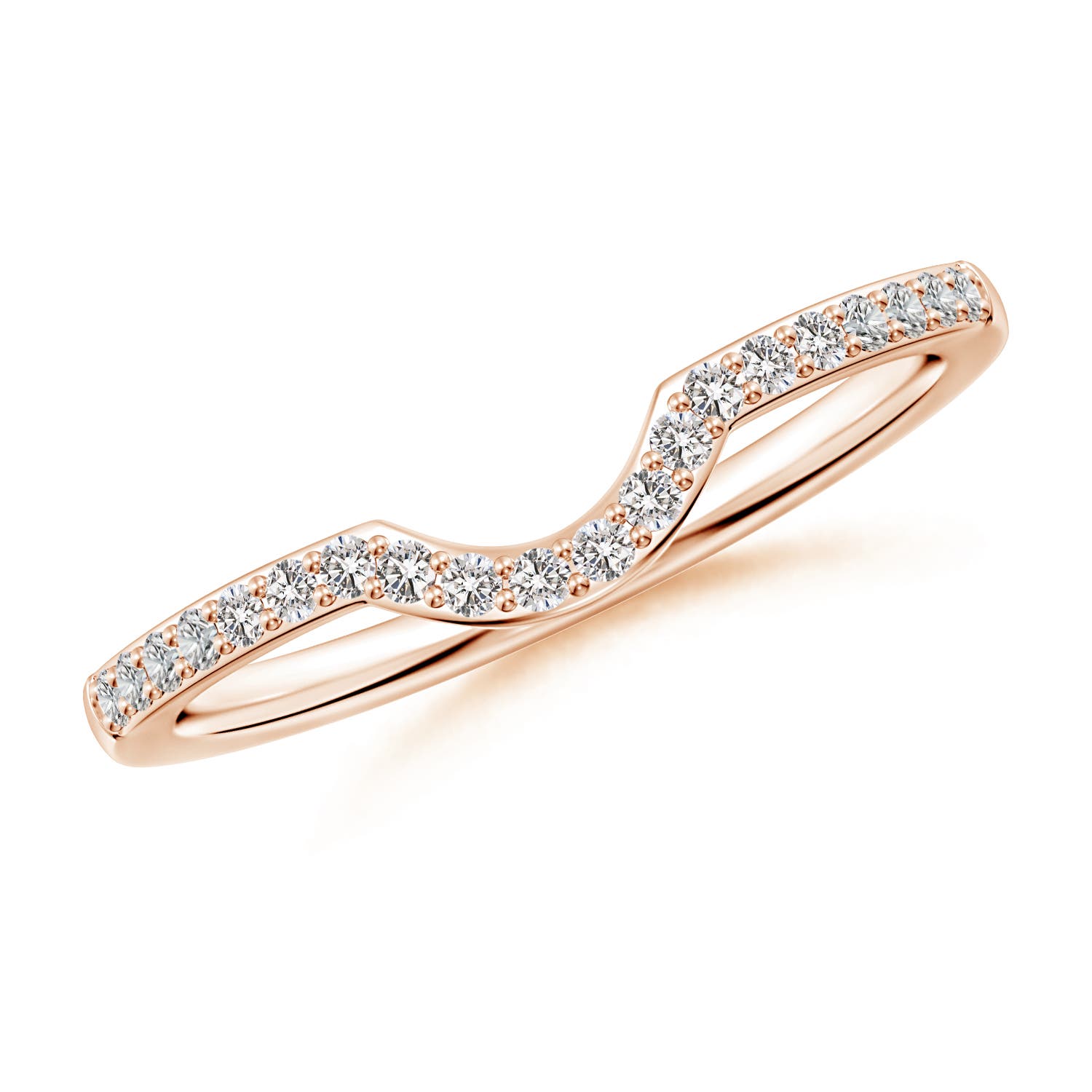 I I1 / 0.14 CT / 14 KT Rose Gold