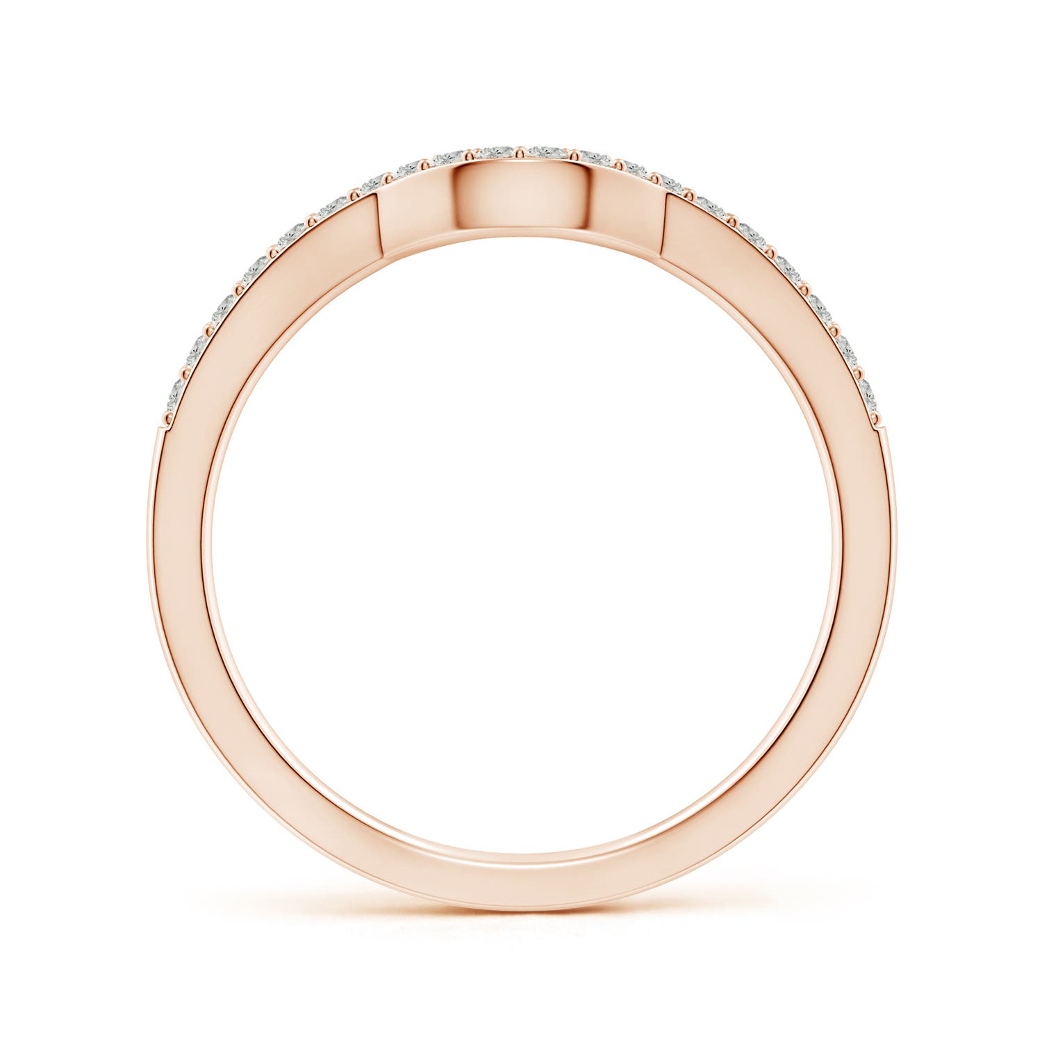 J I2 / 0.14 CT / 14 KT Rose Gold