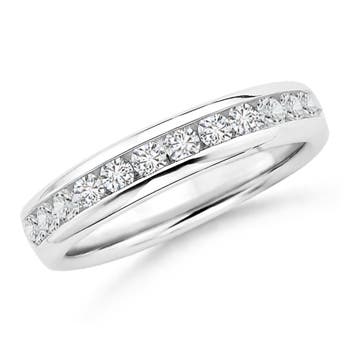 H, SI2 / 0.42 CT / 14 KT White Gold