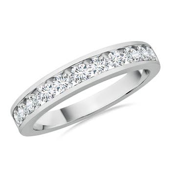 F-G, VS / 0.57 CT / 14 KT White Gold