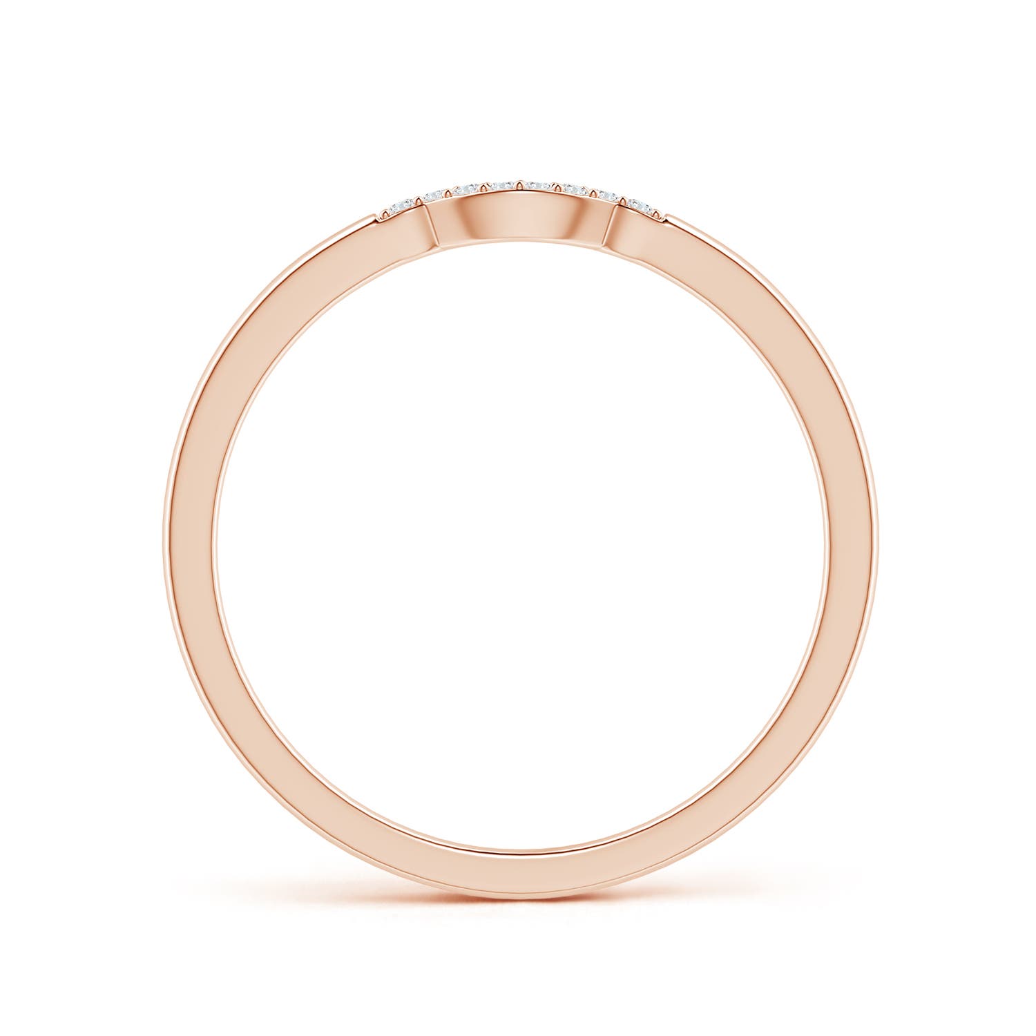 G, VS2 / 0.03 CT / 14 KT Rose Gold