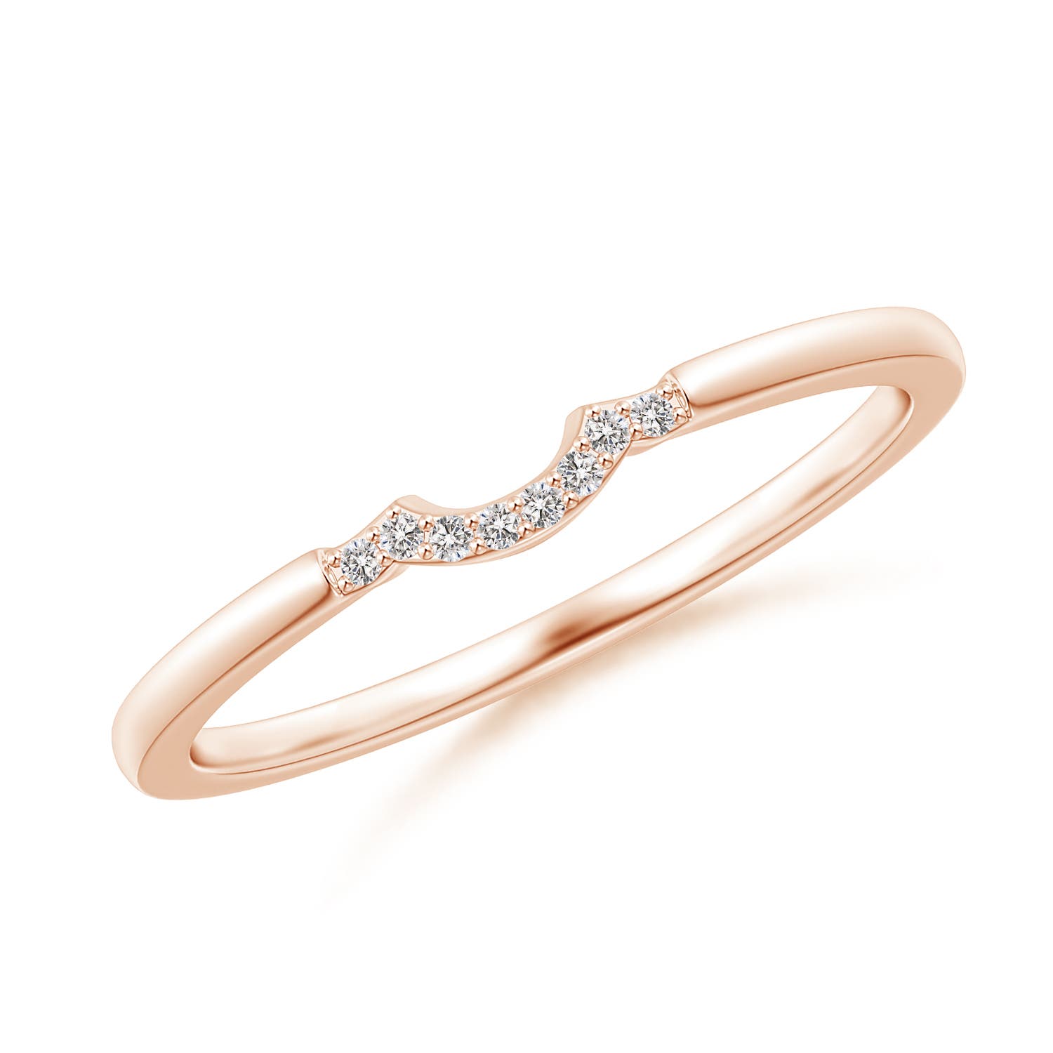 I-J, I1-I2 / 0.03 CT / 14 KT Rose Gold