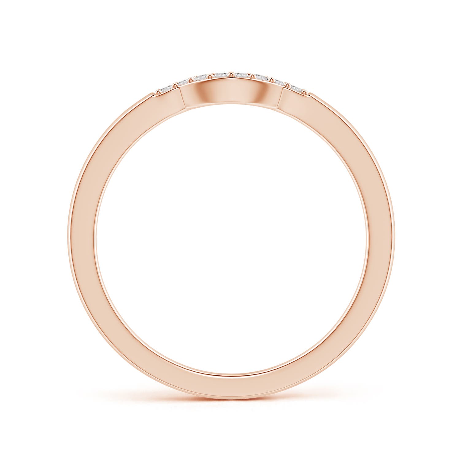 I-J, I1-I2 / 0.05 CT / 14 KT Rose Gold