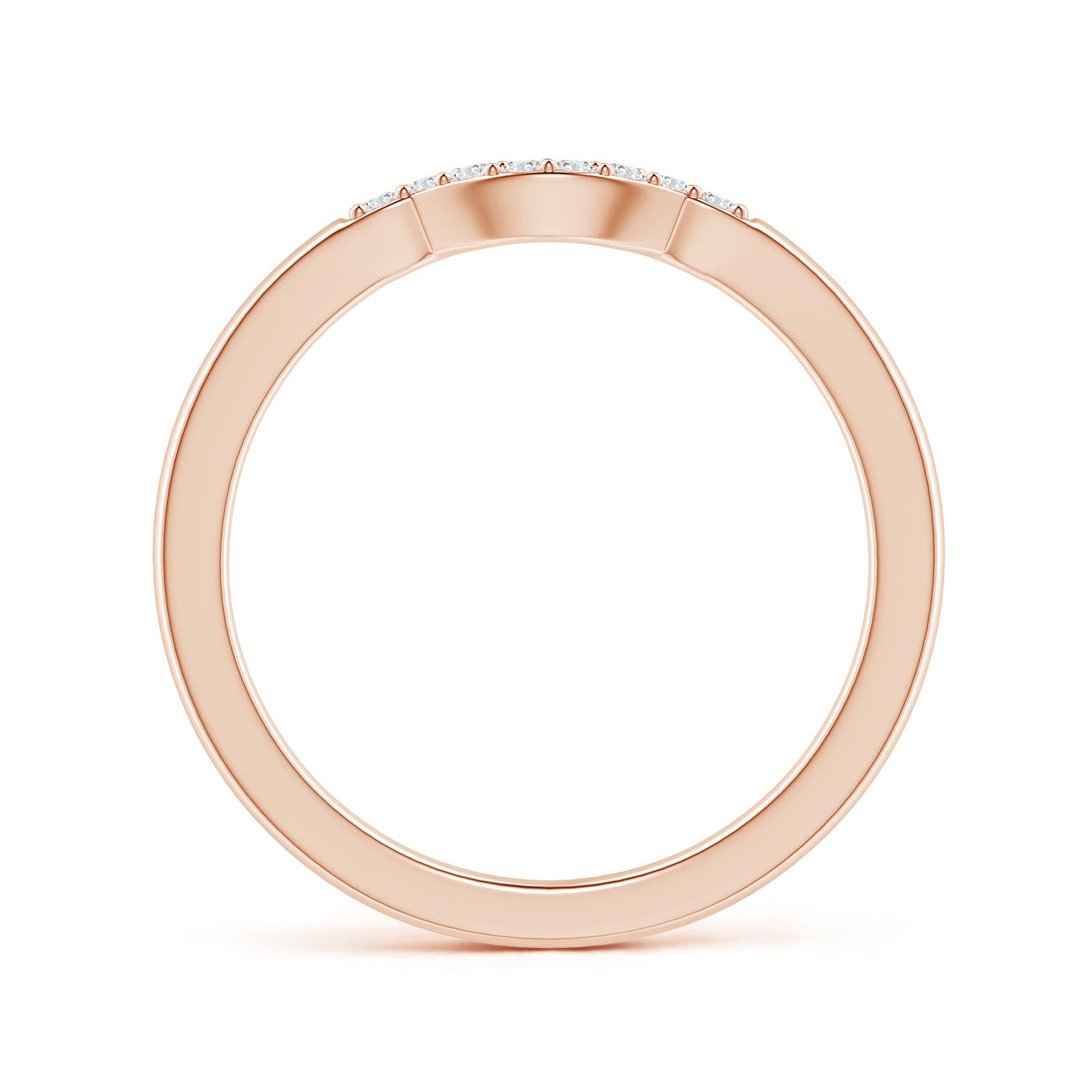 F-G, VS / 0.06 CT / 14 KT Rose Gold