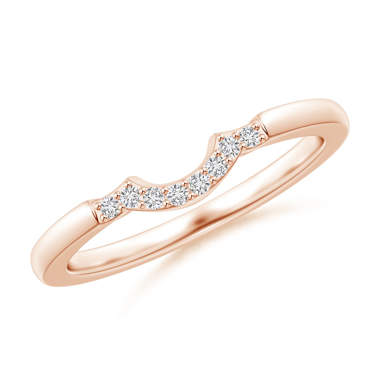 H, SI2 / 0.06 CT / 14 KT Rose Gold