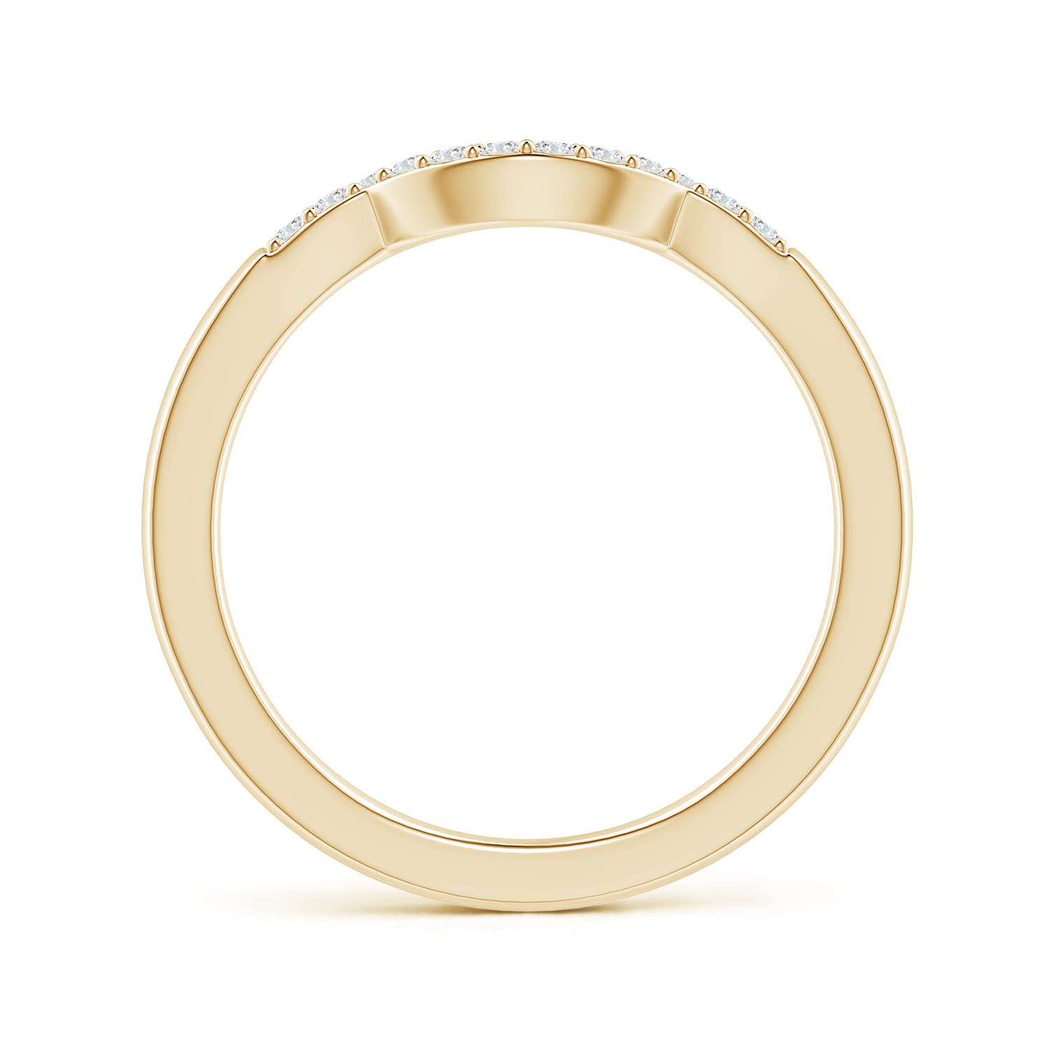 F-G, VS / 0.13 CT / 14 KT Yellow Gold