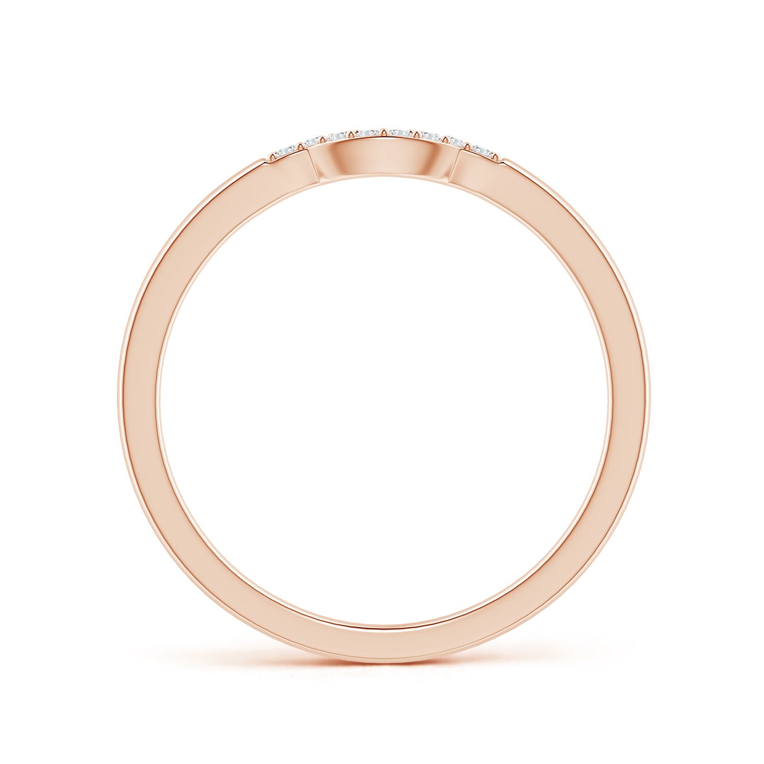 G, VS2 / 0.04 CT / 14 KT Rose Gold