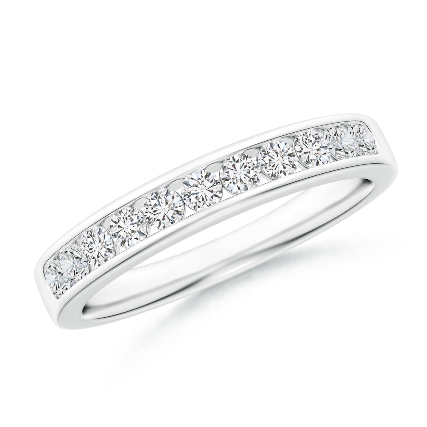 H, SI2 / 0.51 CT / 14 KT White Gold