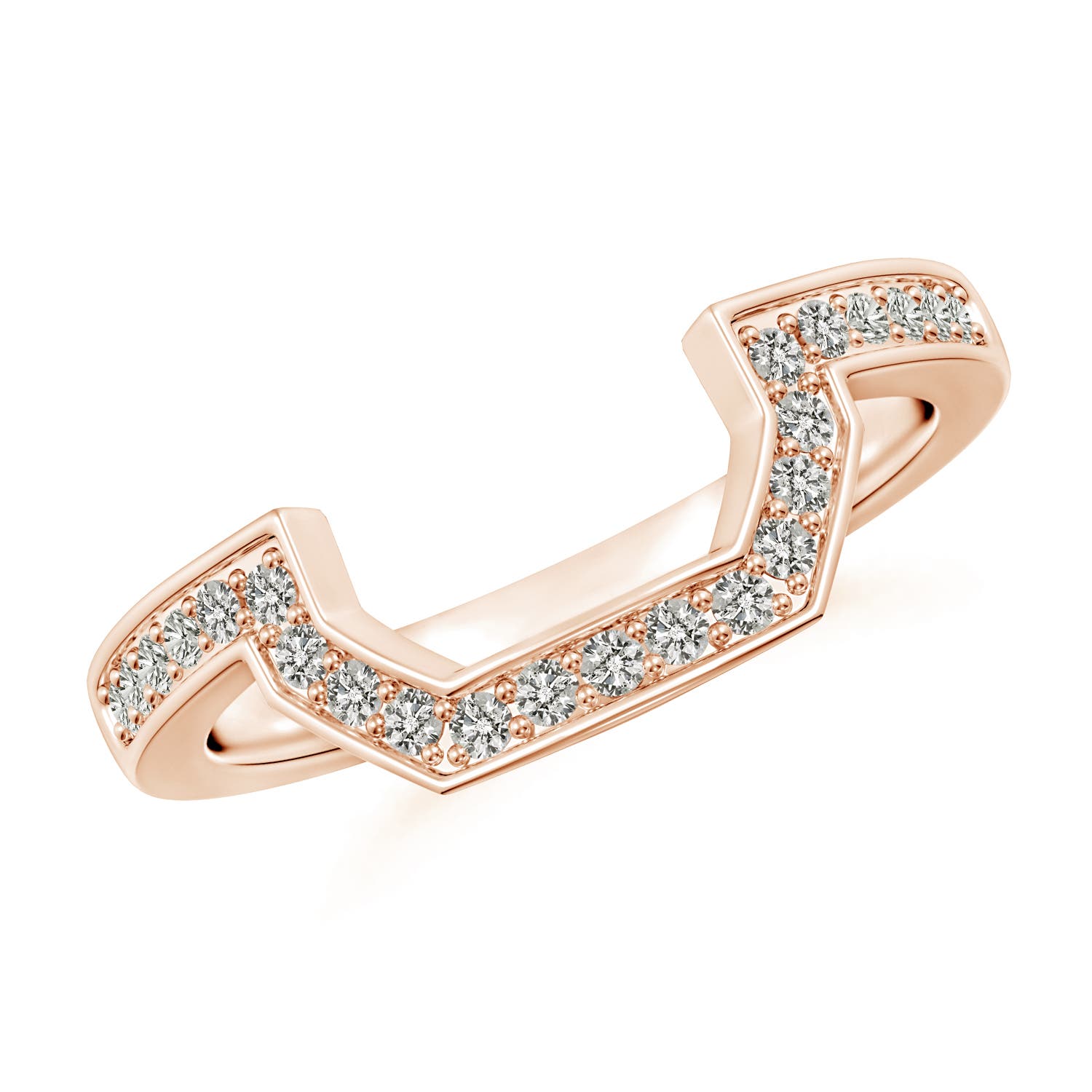 J I2 / 0.23 CT / 14 KT Rose Gold