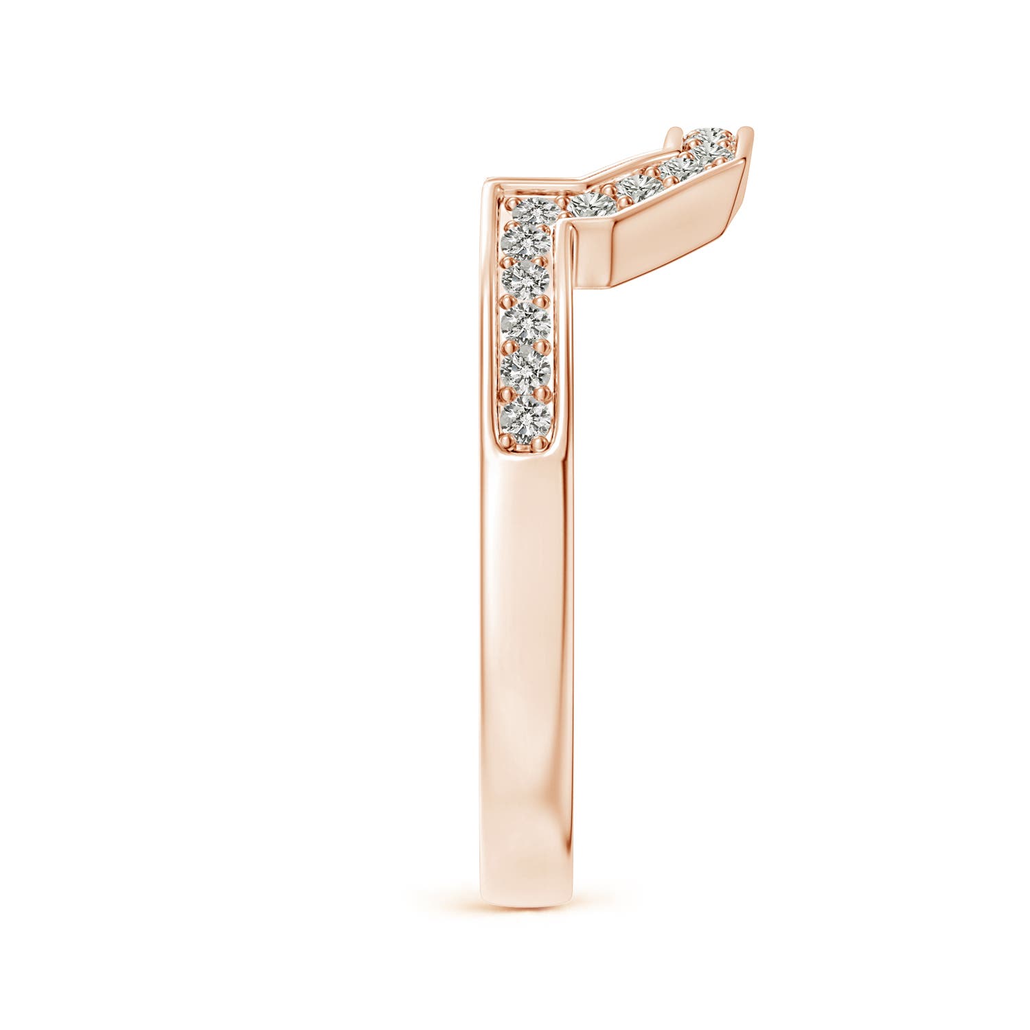 J I2 / 0.23 CT / 14 KT Rose Gold