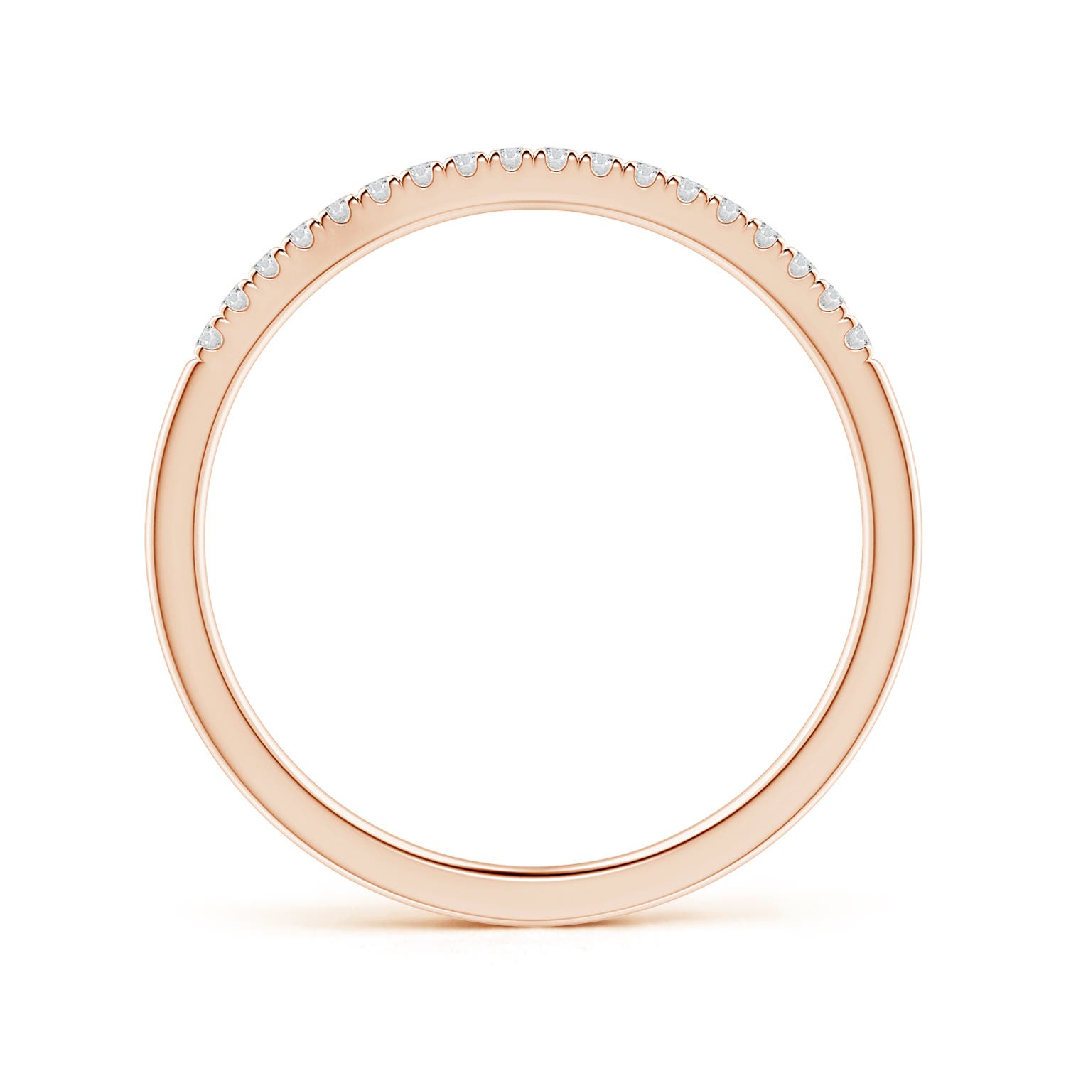 H, SI2 / 0.15 CT / 14 KT Rose Gold