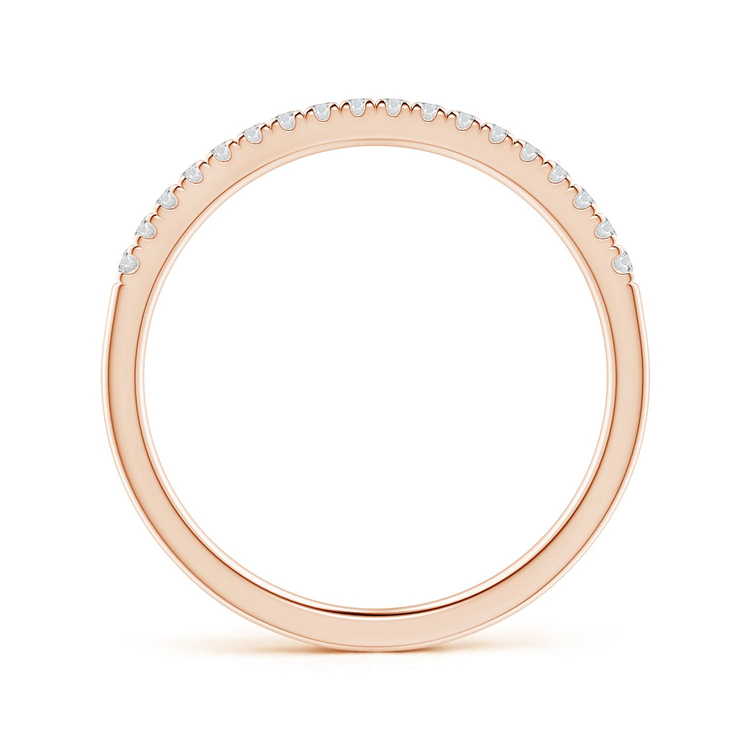 H, SI2 / 0.19 CT / 14 KT Rose Gold