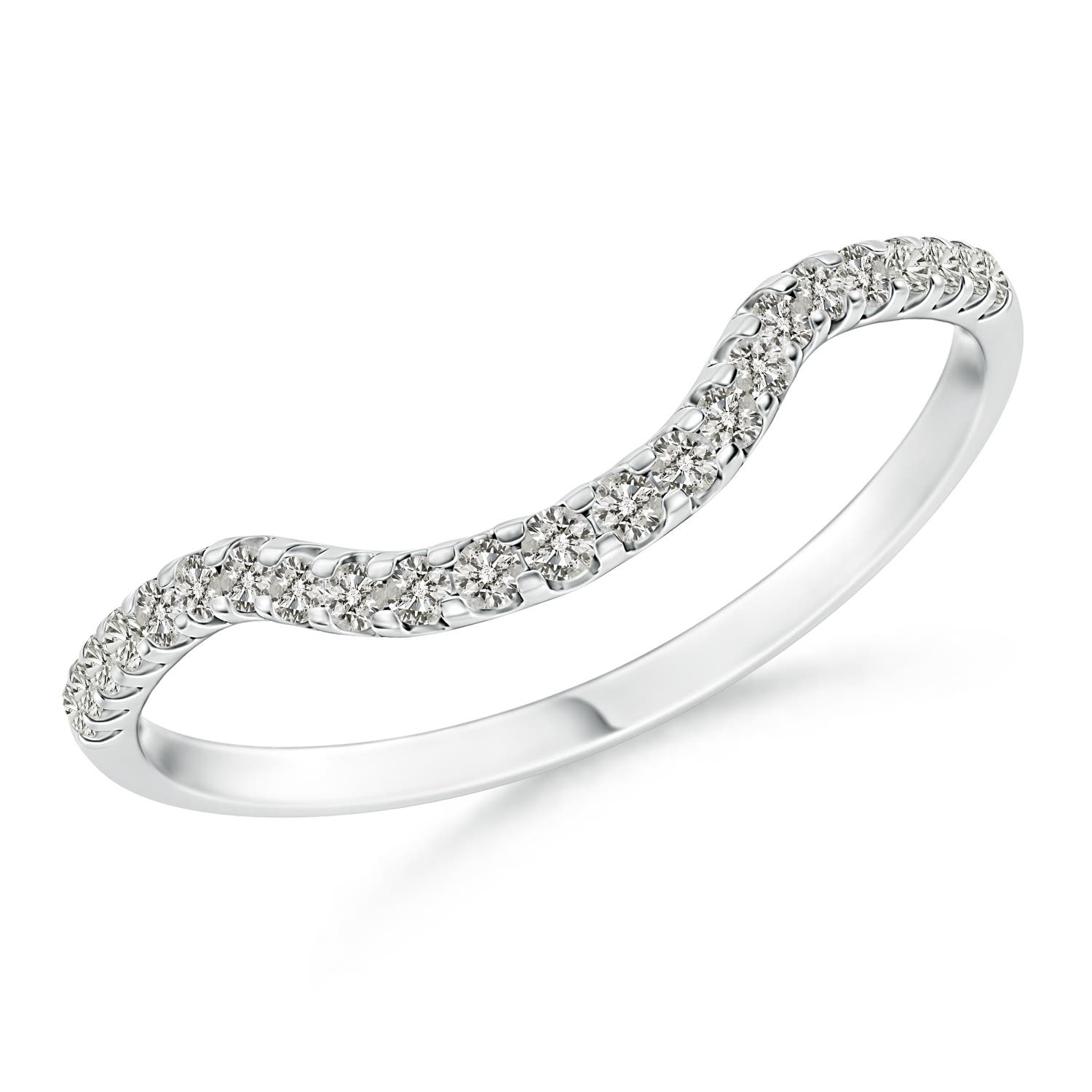 K, I3 / 0.14 CT / 14 KT White Gold