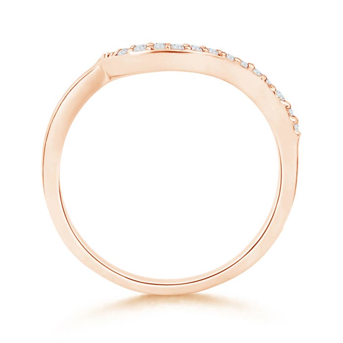 G, VS2 / 0.1 CT / 14 KT Rose Gold