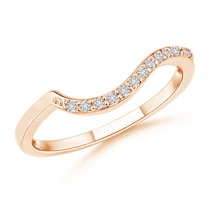 H, SI2 / 0.1 CT / 14 KT Rose Gold