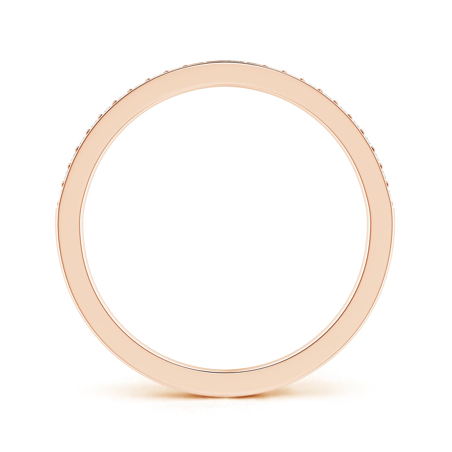 G, VS2 / 0.12 CT / 14 KT Rose Gold