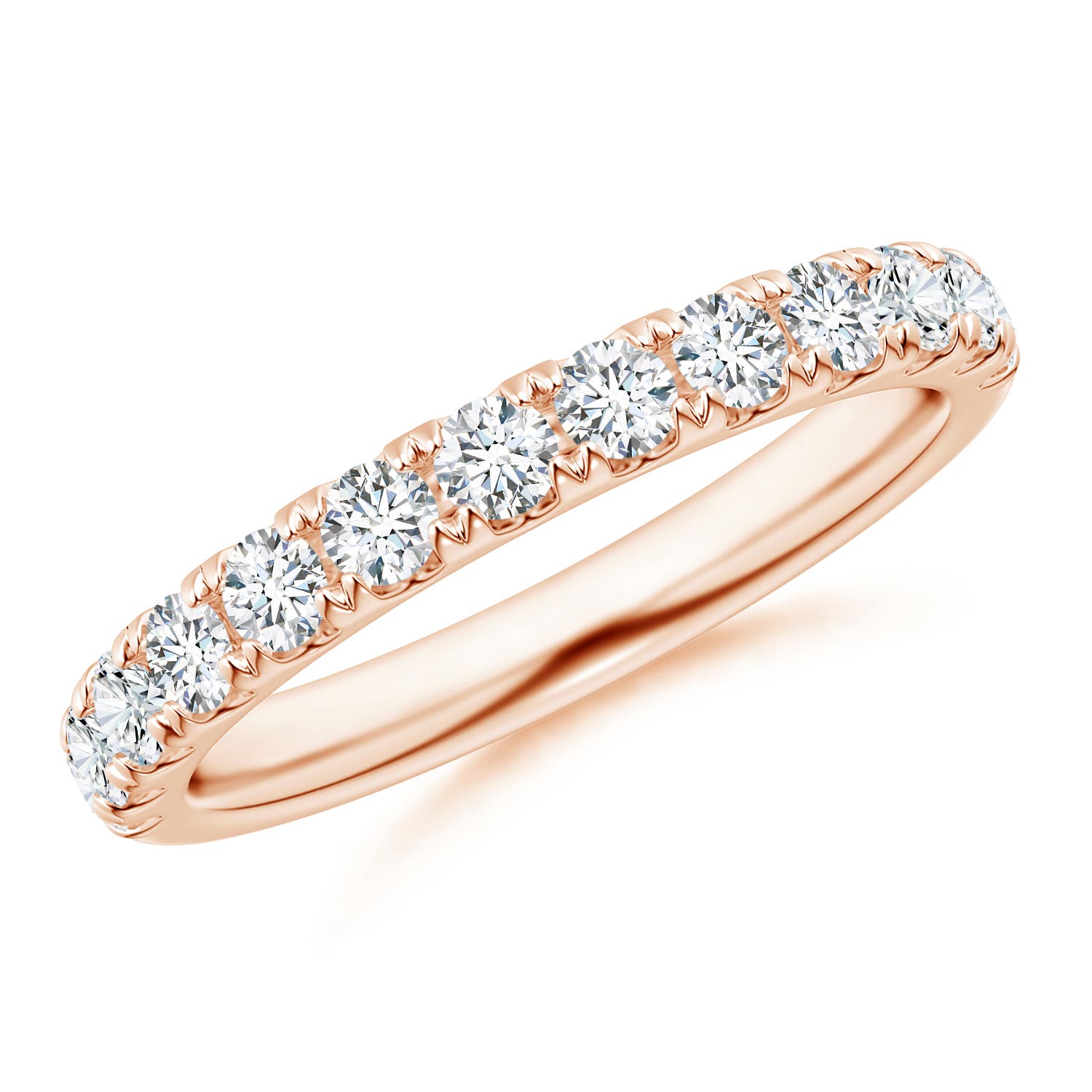 F-G, VS / 0.75 CT / 14 KT Rose Gold