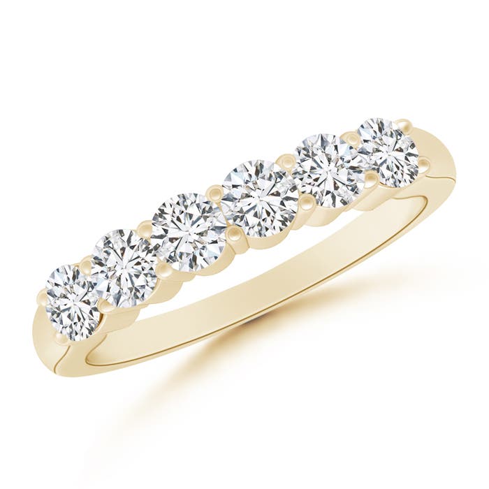 H, SI2 / 0.7 CT / 14 KT Yellow Gold