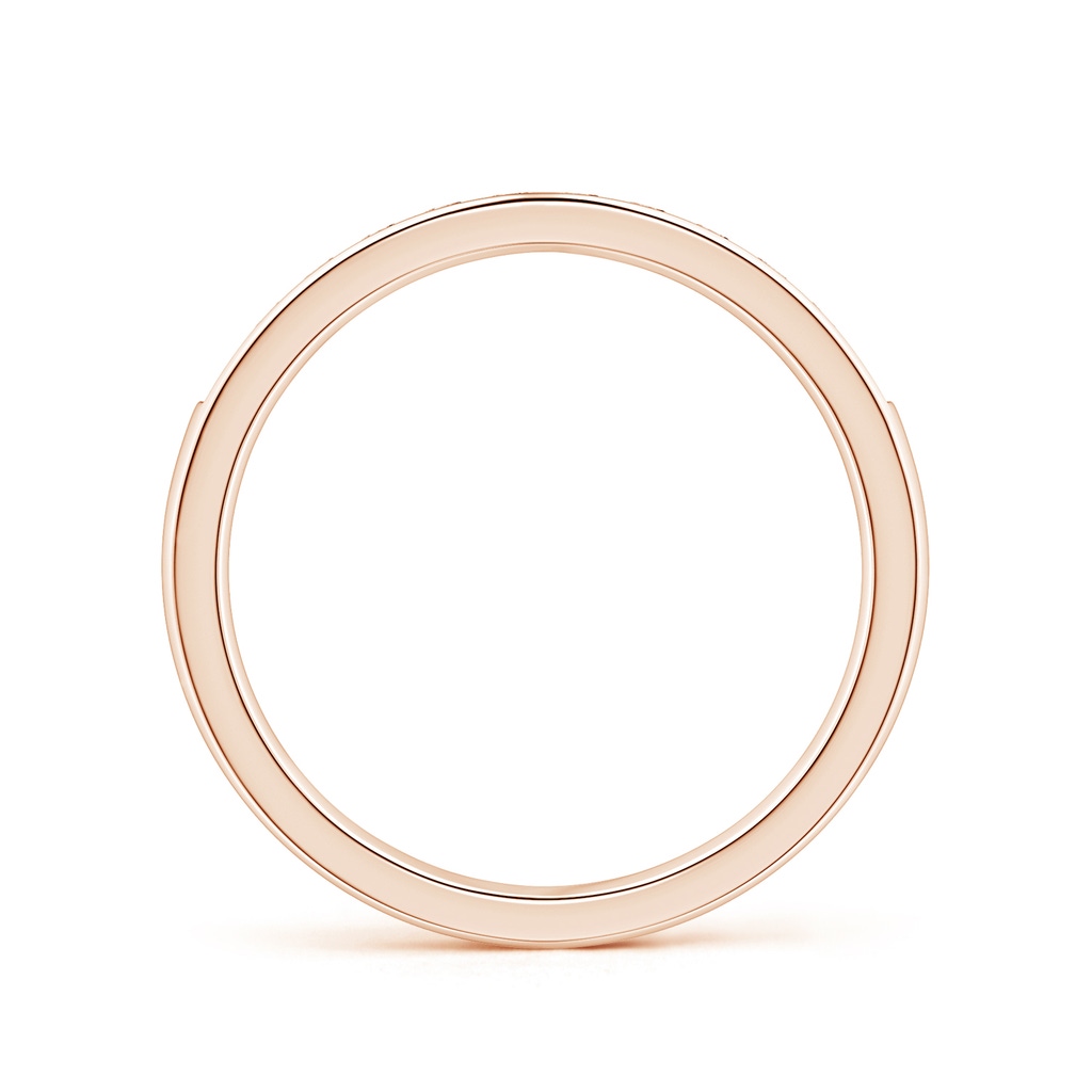 1.7mm GVS2 Channel-Set Half Eternity Diamond Wedding Ring for Women in Rose Gold - side 199
