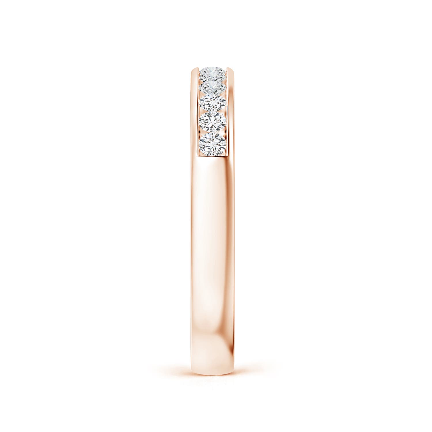 H, SI2 / 0.25 CT / 14 KT Rose Gold