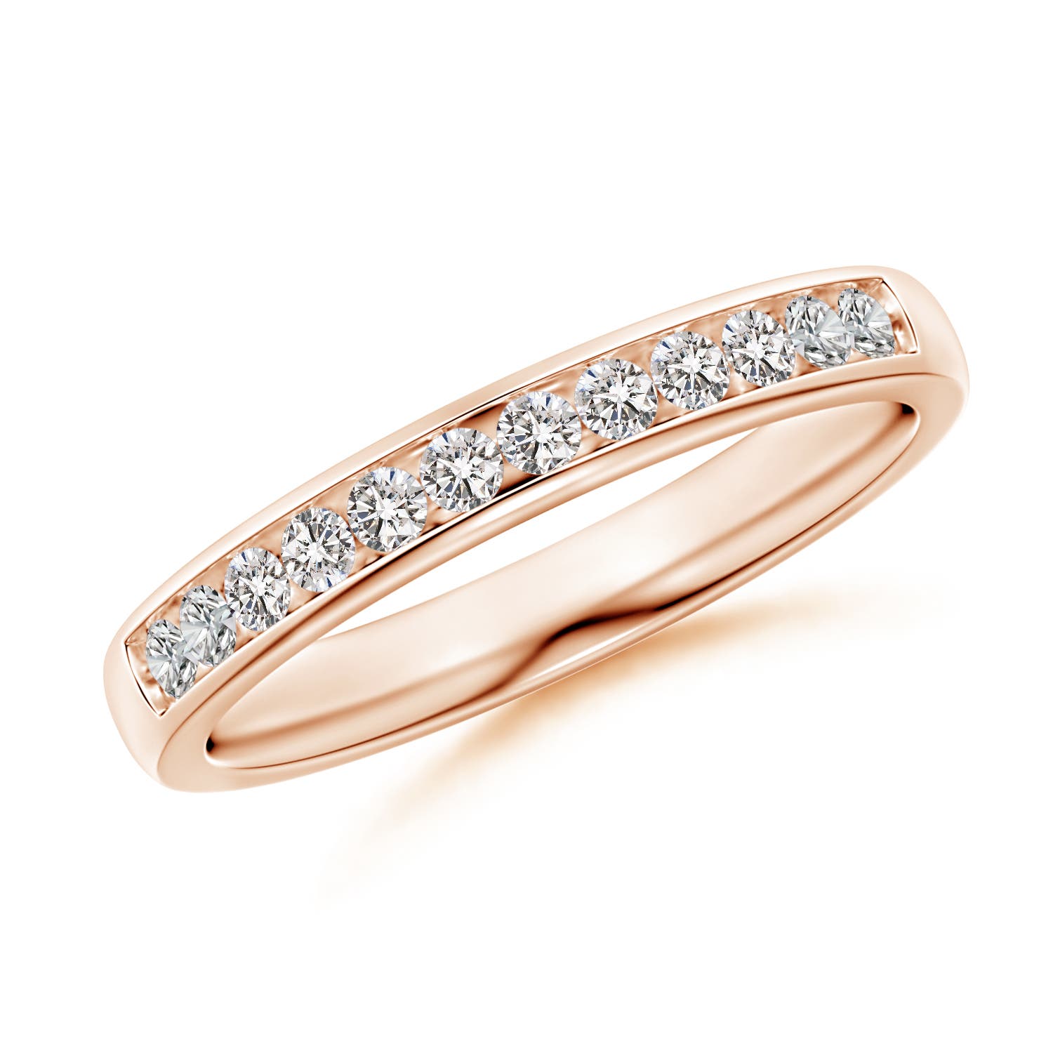 I-J, I1-I2 / 0.25 CT / 14 KT Rose Gold