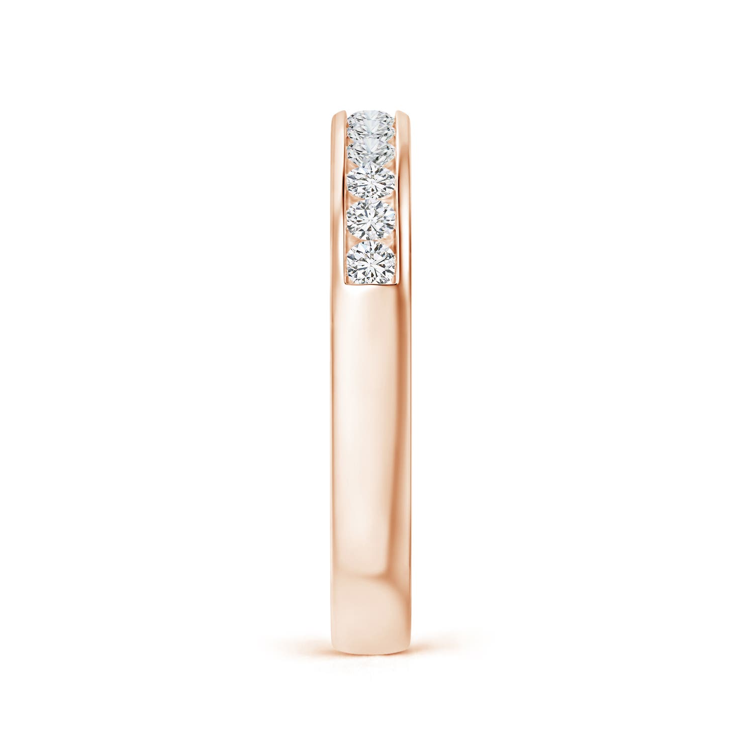 H, SI2 / 0.32 CT / 14 KT Rose Gold