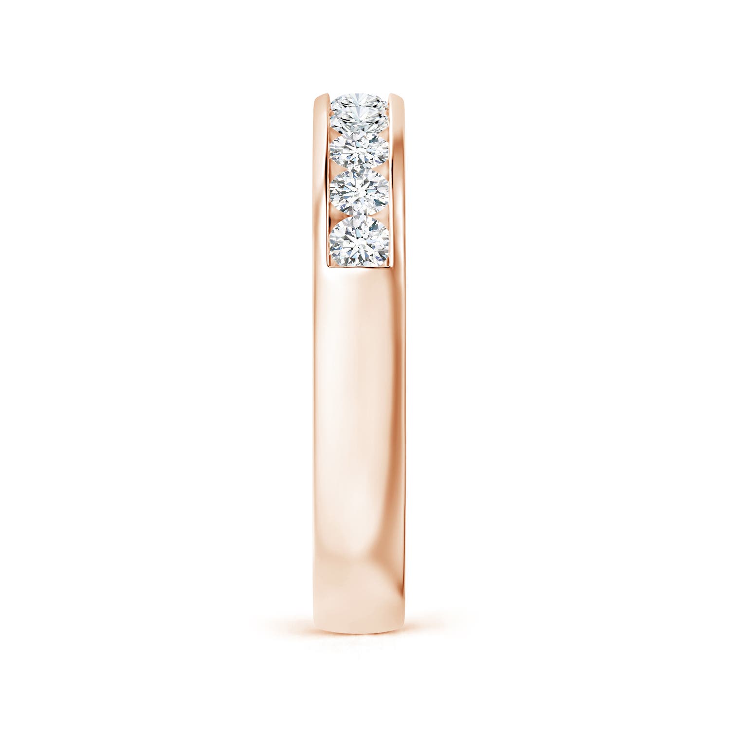 G, VS2 / 0.52 CT / 14 KT Rose Gold