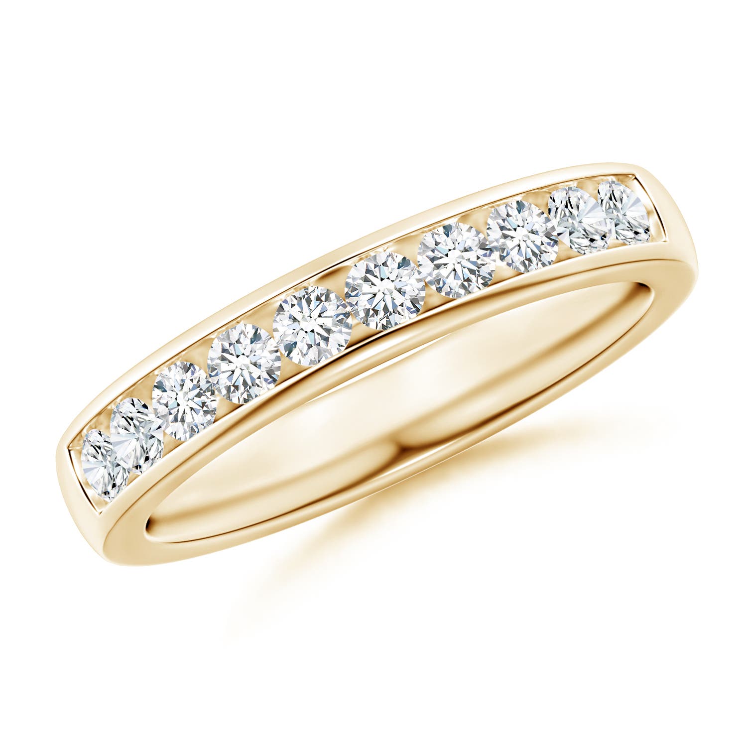 G, VS2 / 0.52 CT / 14 KT Yellow Gold