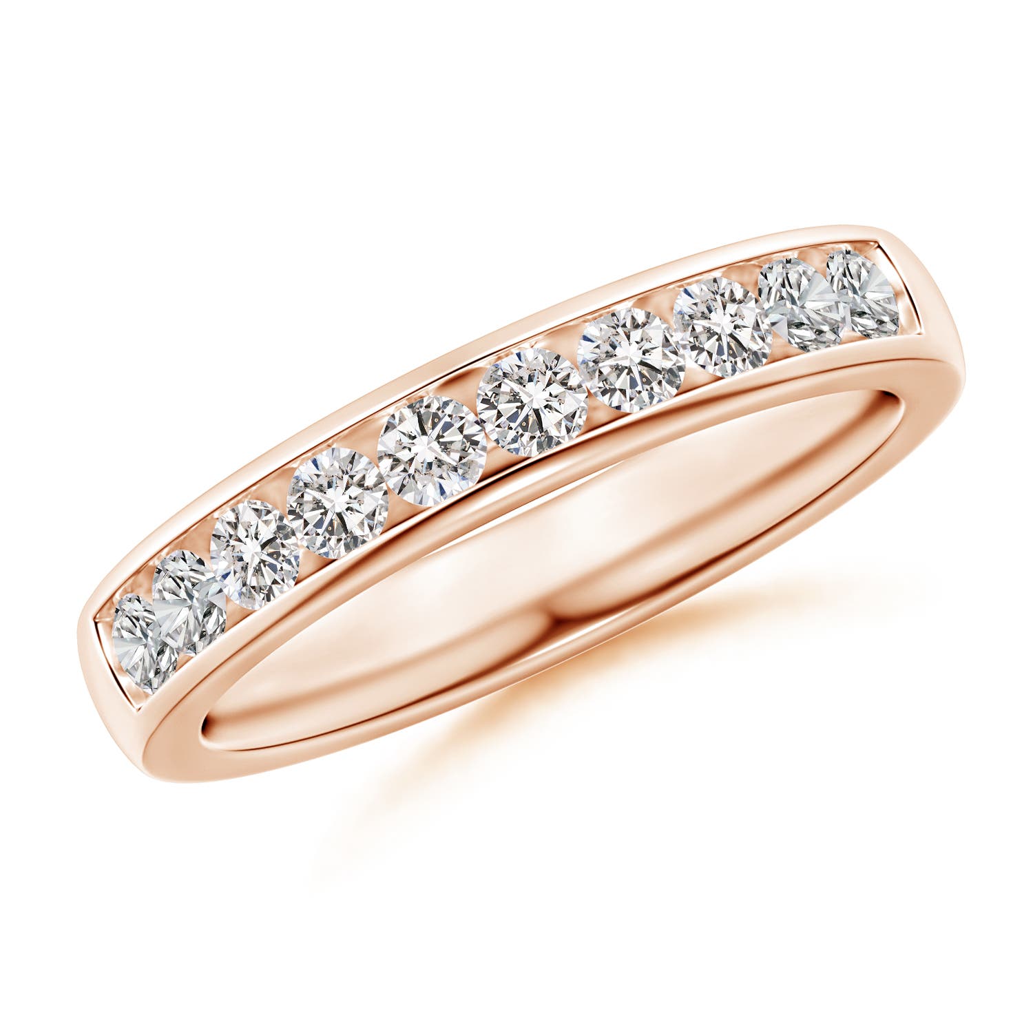 I-J, I1-I2 / 0.52 CT / 14 KT Rose Gold