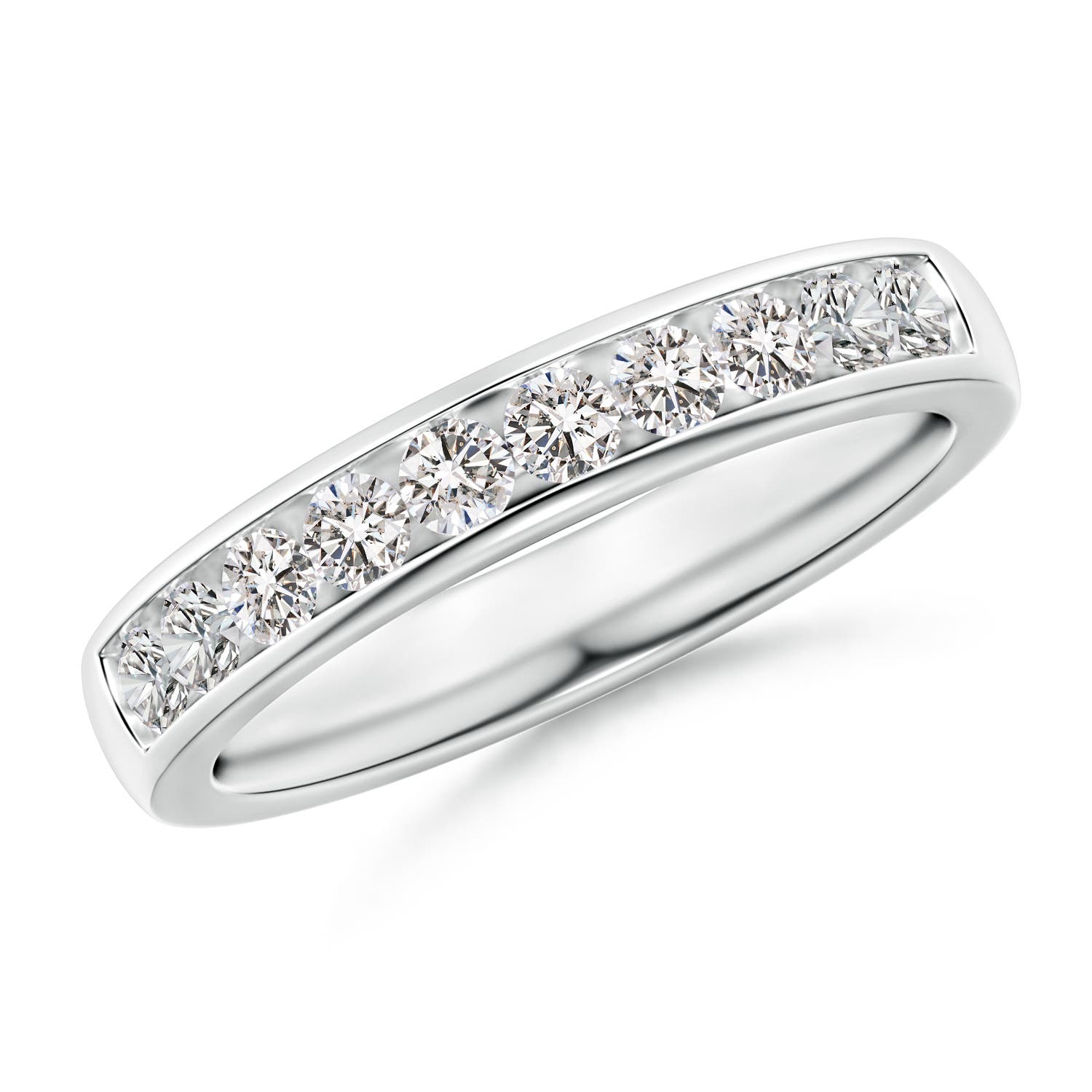 I-J, I1-I2 / 0.52 CT / 14 KT White Gold