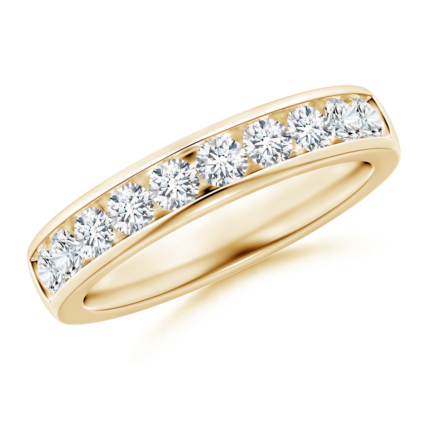 G, VS2 / 0.74 CT / 14 KT Yellow Gold