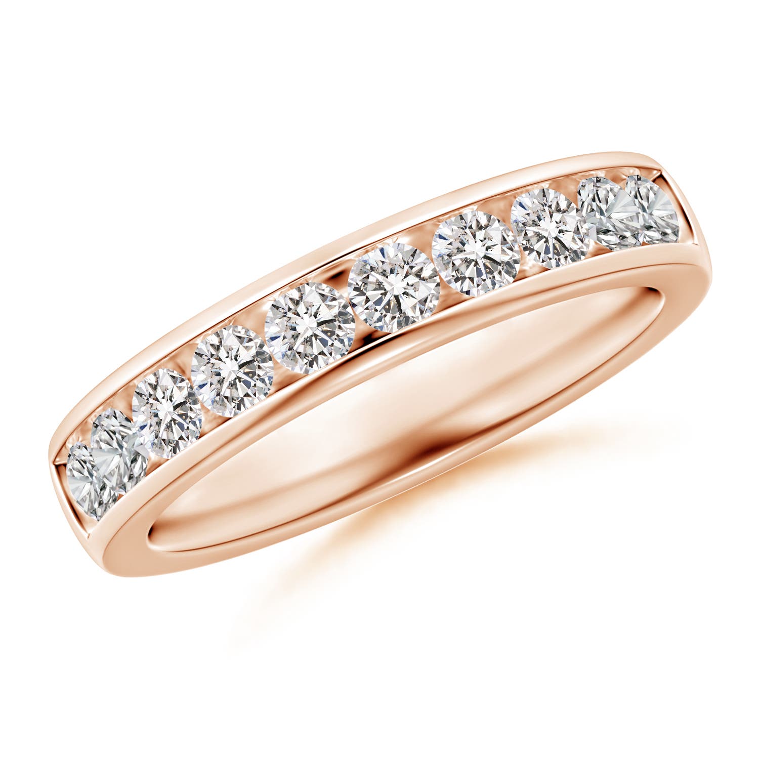 I-J, I1-I2 / 0.74 CT / 14 KT Rose Gold