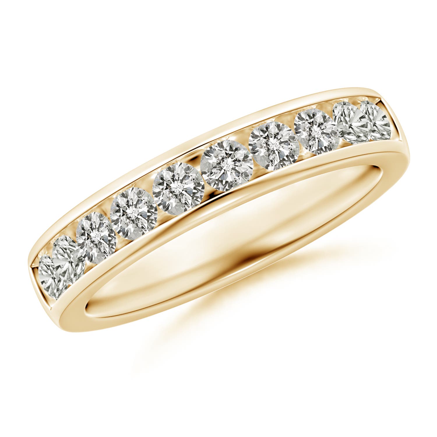 K, I3 / 0.74 CT / 14 KT Yellow Gold