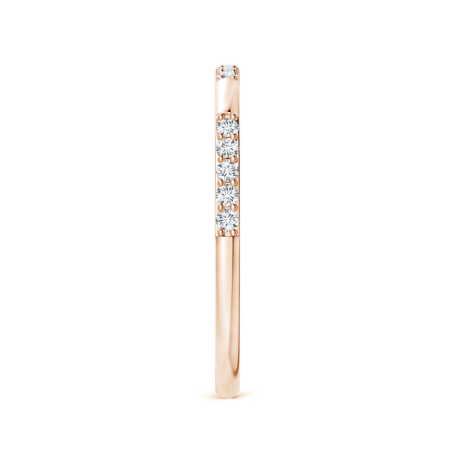 F-G, VS / 0.15 CT / 14 KT Rose Gold