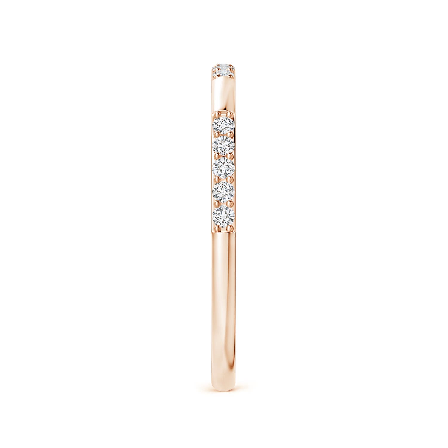 H, SI2 / 0.15 CT / 14 KT Rose Gold