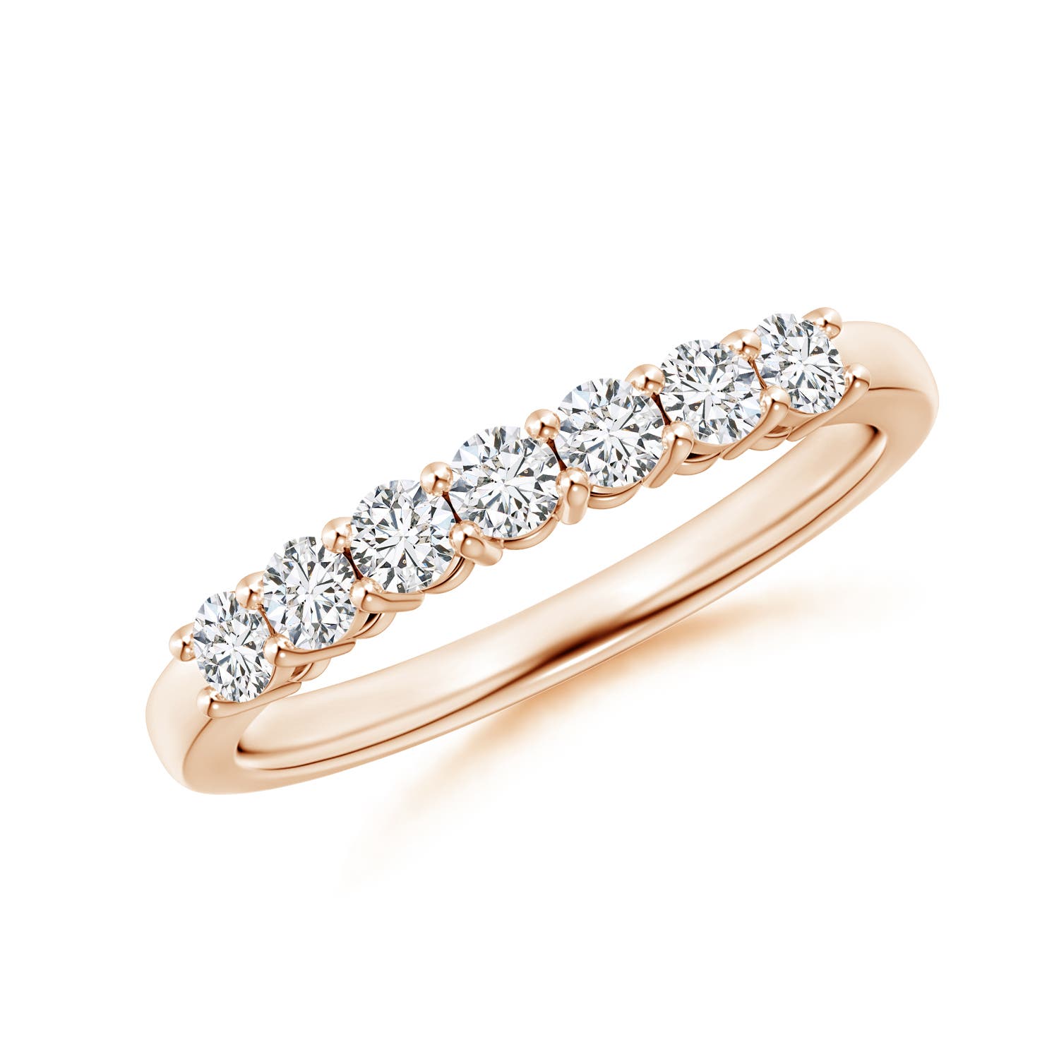 H, SI2 / 0.52 CT / 14 KT Rose Gold