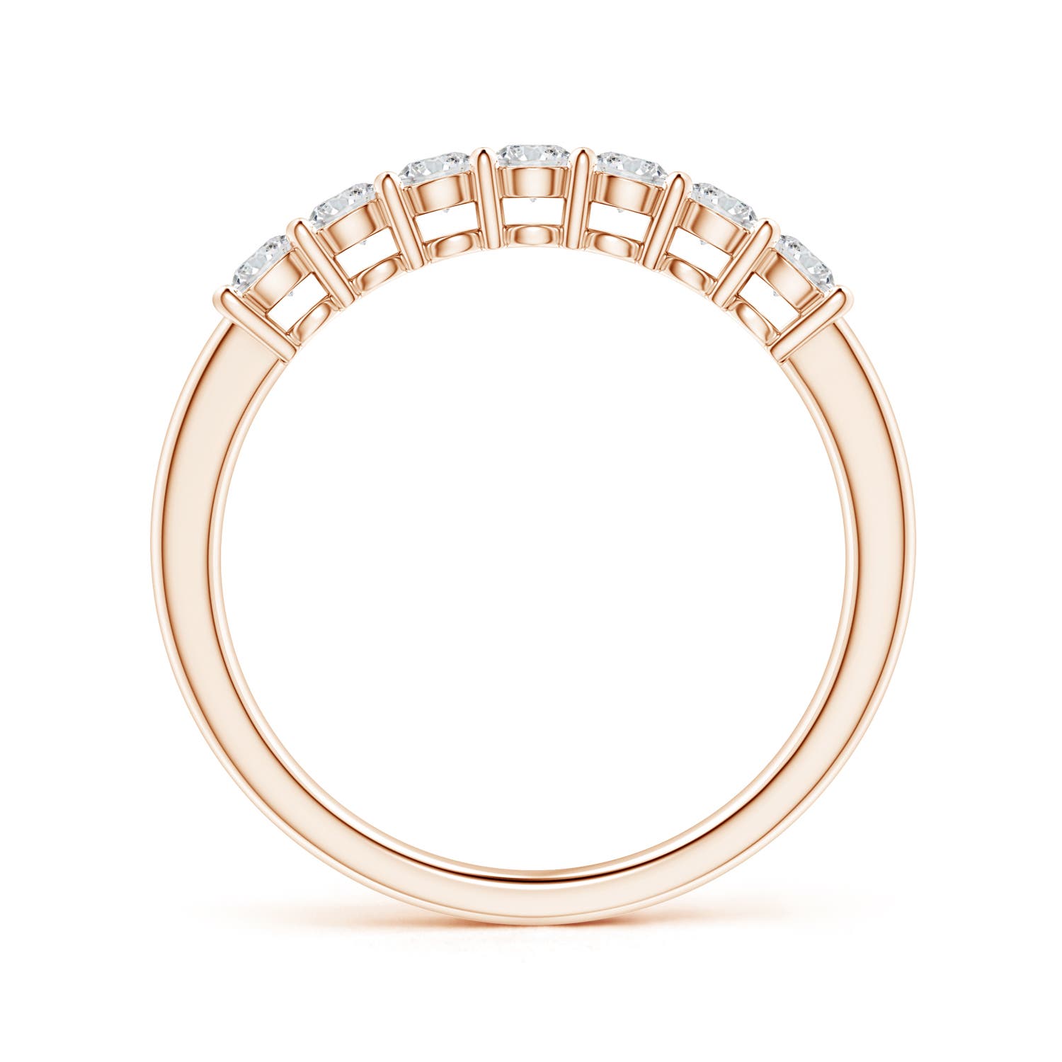 H, SI2 / 0.52 CT / 14 KT Rose Gold