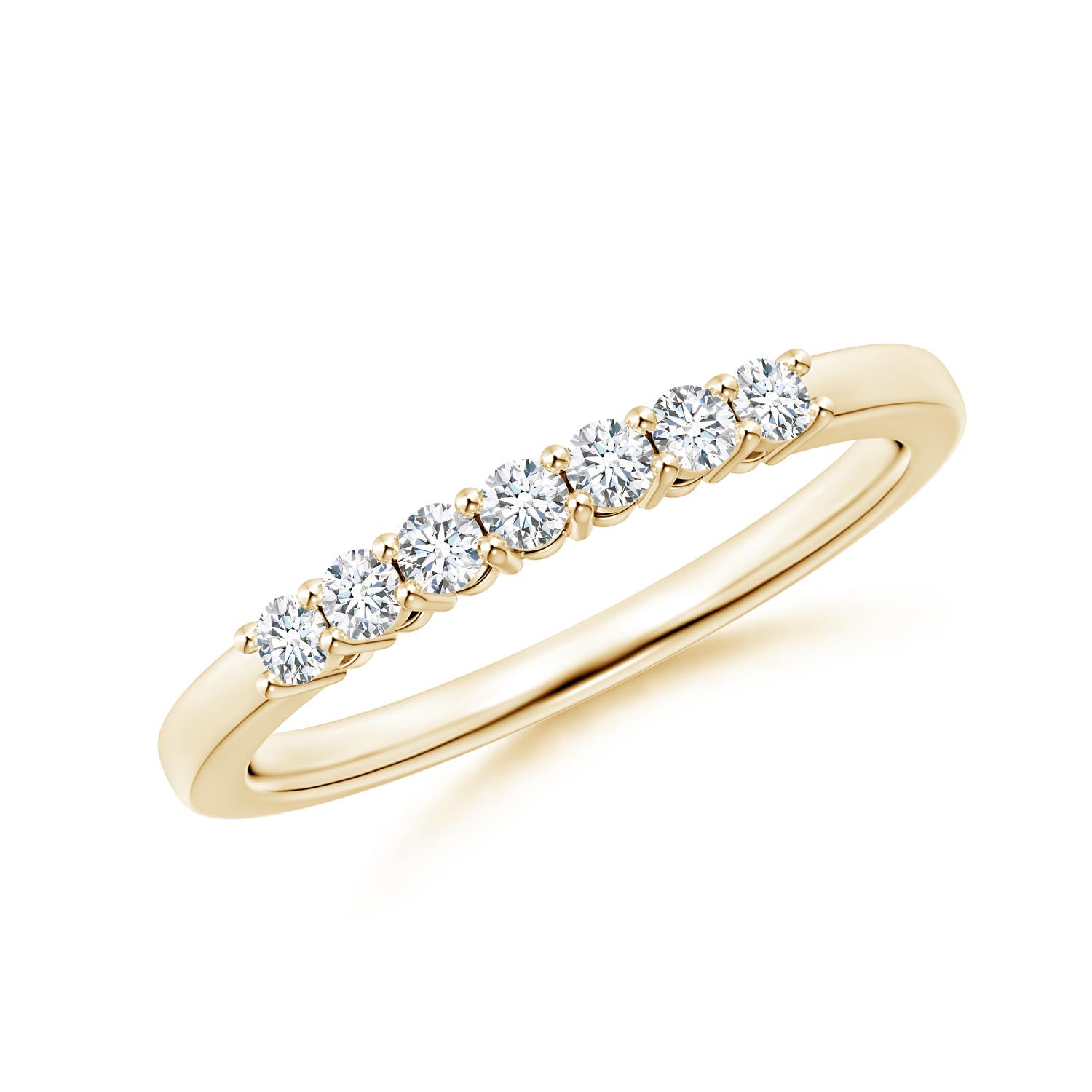 G, VS2 / 0.25 CT / 14 KT Yellow Gold