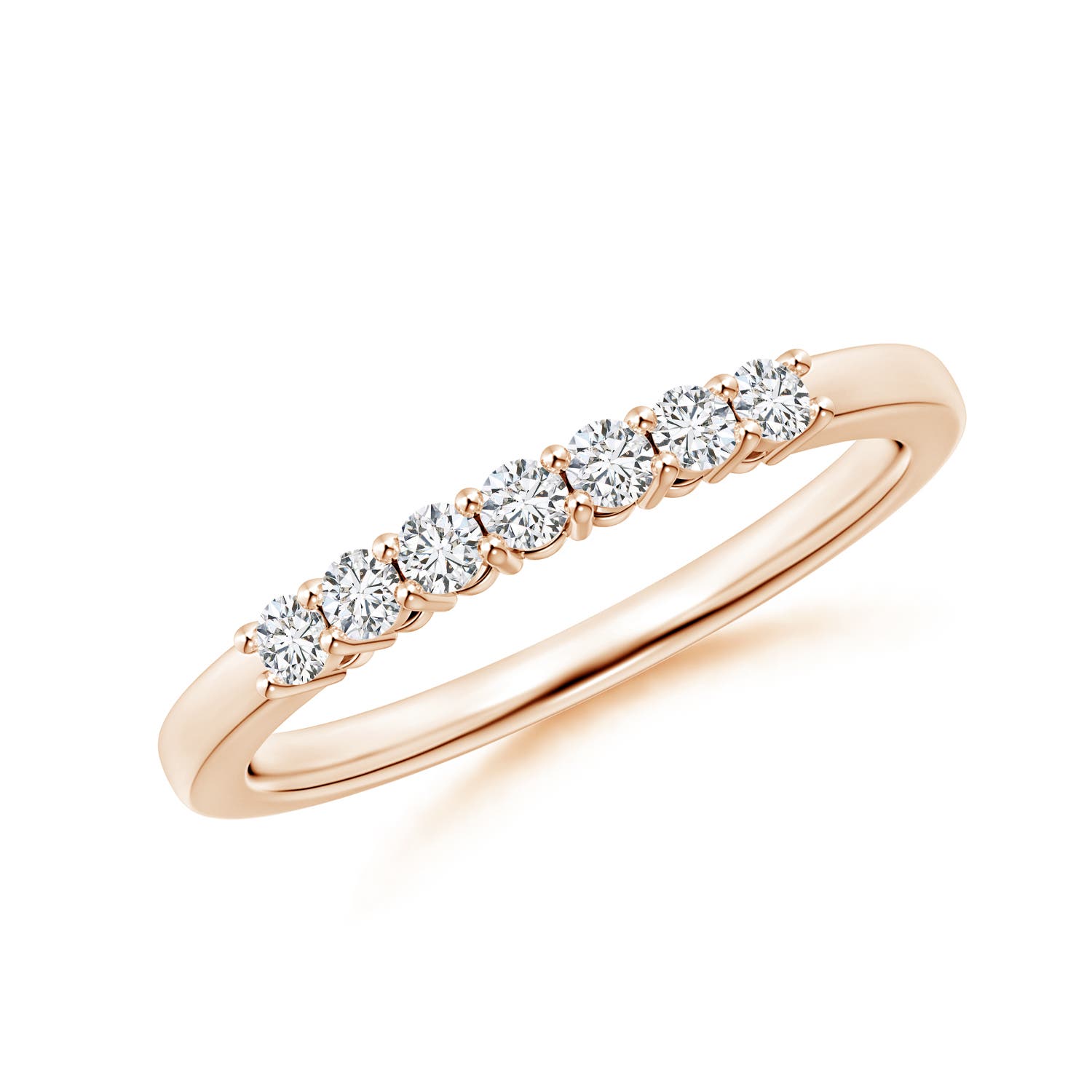 H, SI2 / 0.25 CT / 14 KT Rose Gold