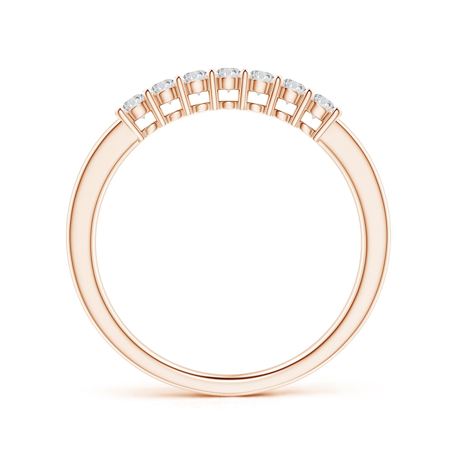 H, SI2 / 0.25 CT / 14 KT Rose Gold