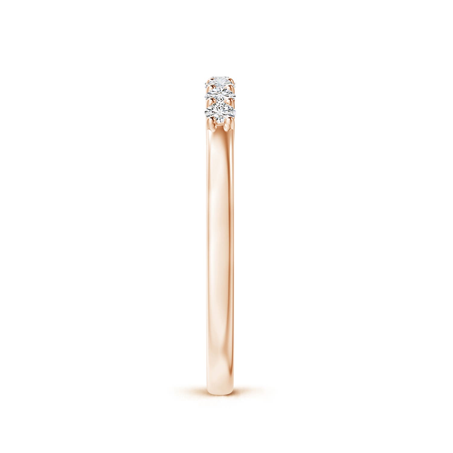 H, SI2 / 0.25 CT / 14 KT Rose Gold