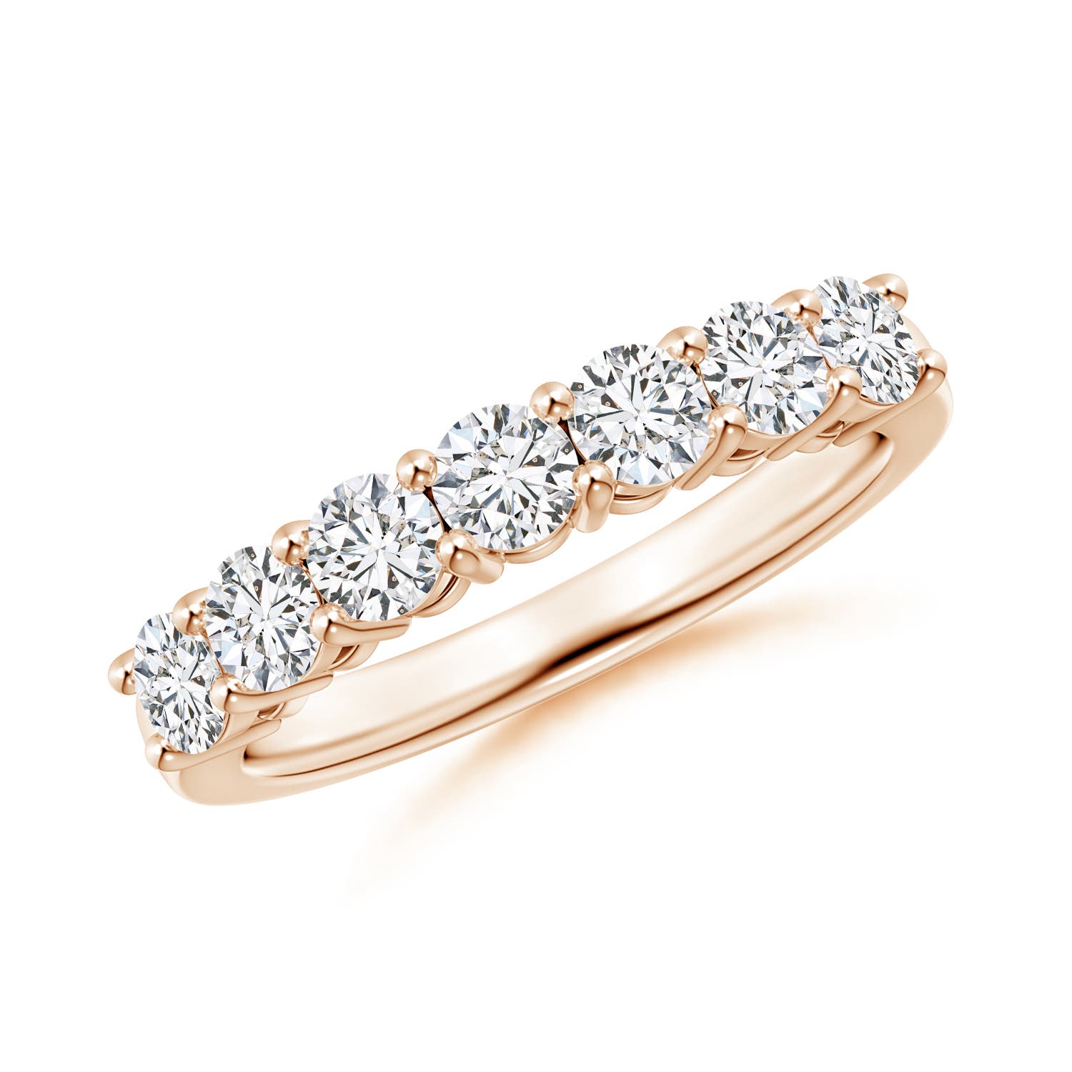 H, SI2 / 1.02 CT / 14 KT Rose Gold