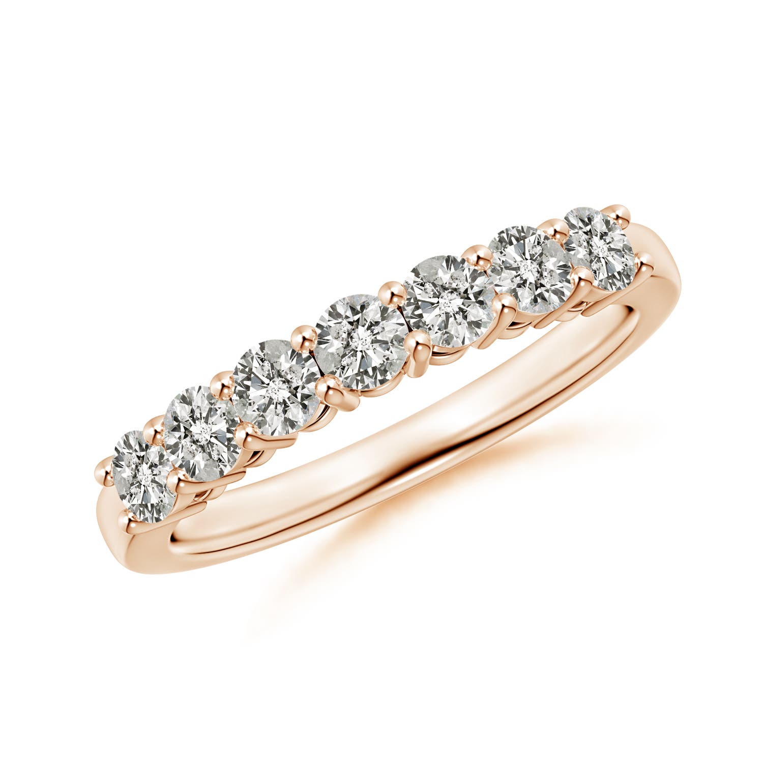 K, I3 / 0.74 CT / 14 KT Rose Gold