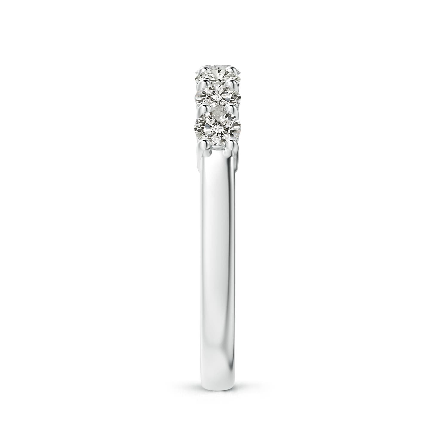 K, I3 / 0.74 CT / 14 KT White Gold