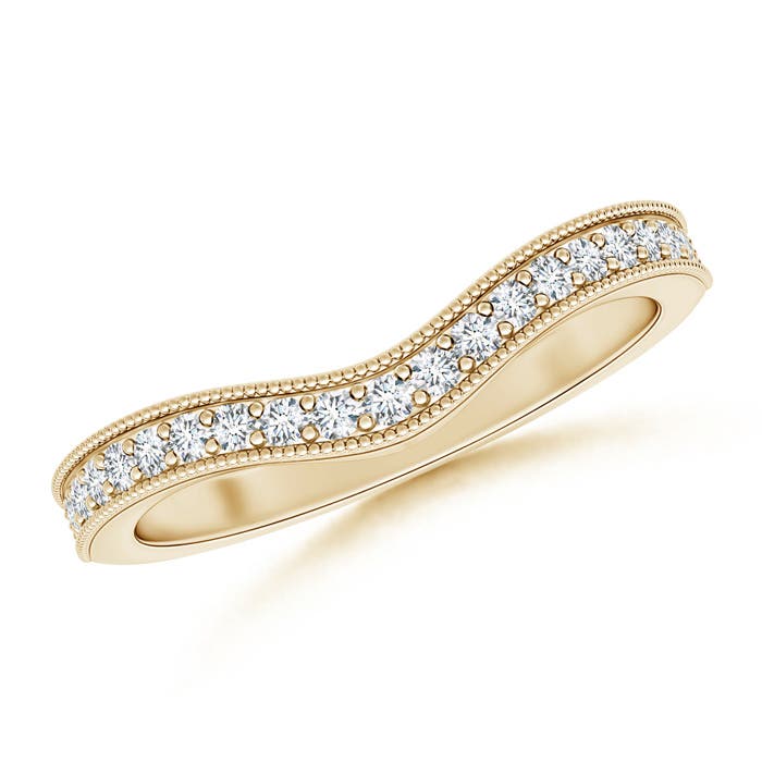 G, VS2 / 0.25 CT / 14 KT Yellow Gold