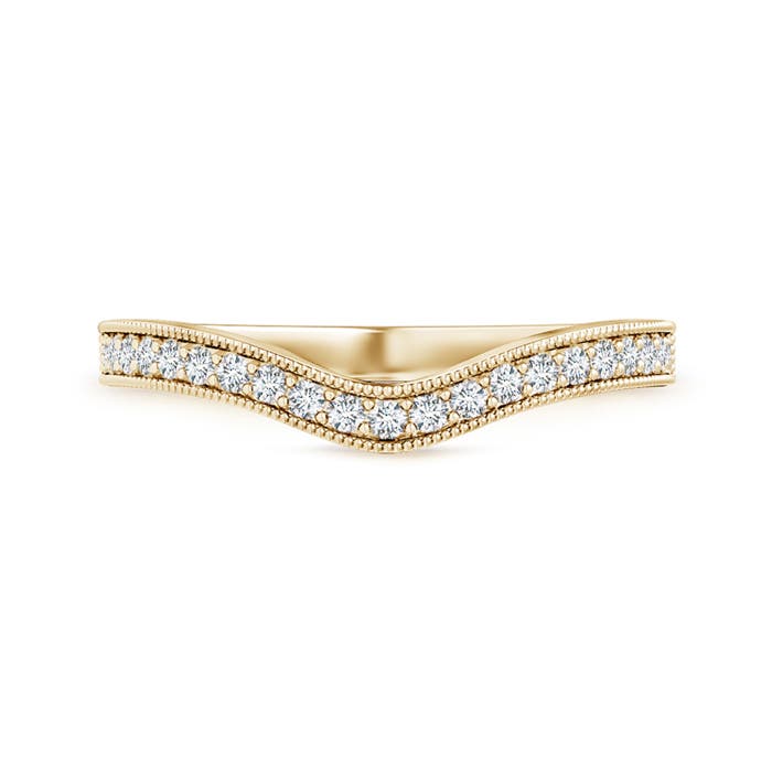 F-G, VS / 0.25 CT / 14 KT Yellow Gold