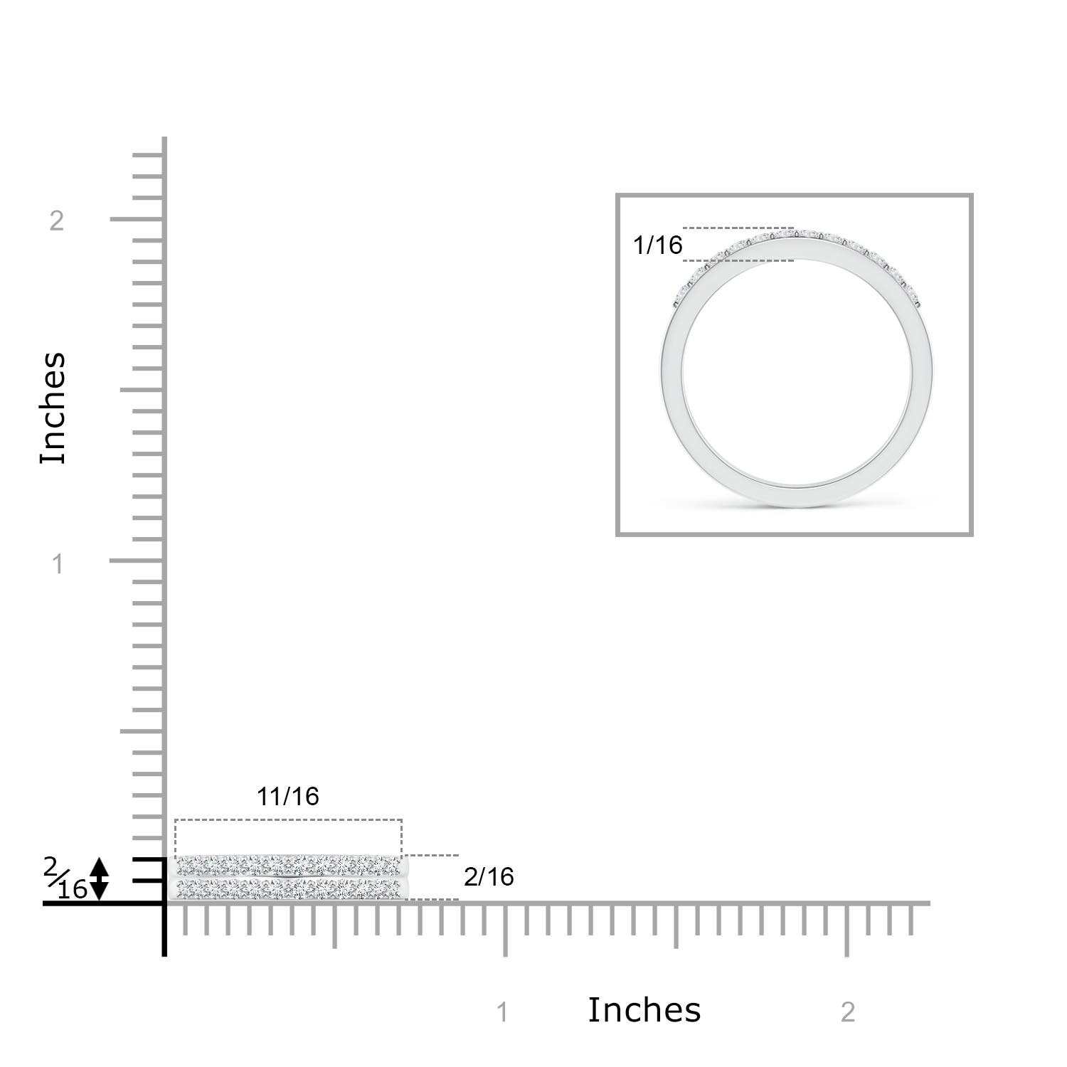 F-G, VS / 0.26 CT / 14 KT White Gold