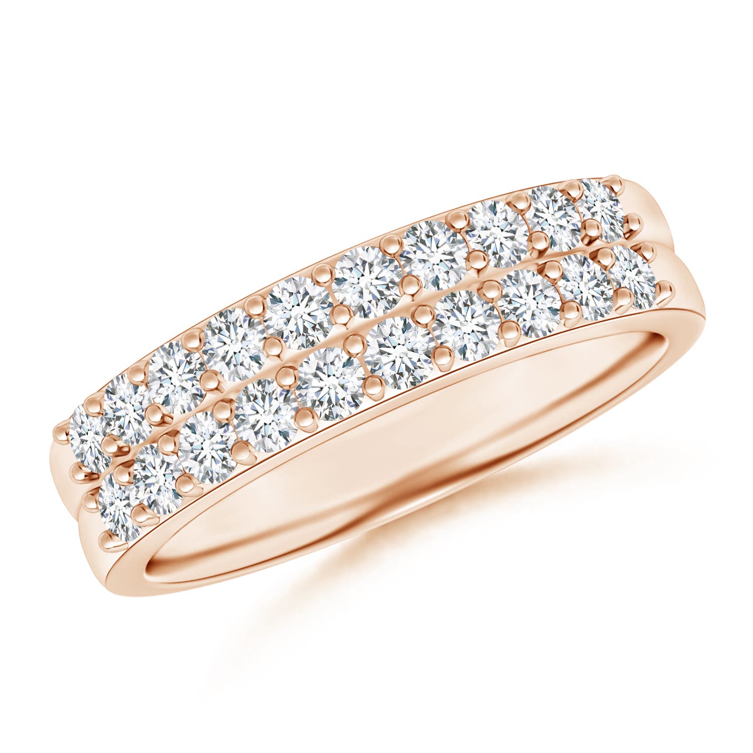 F-G, VS / 0.78 CT / 14 KT Rose Gold