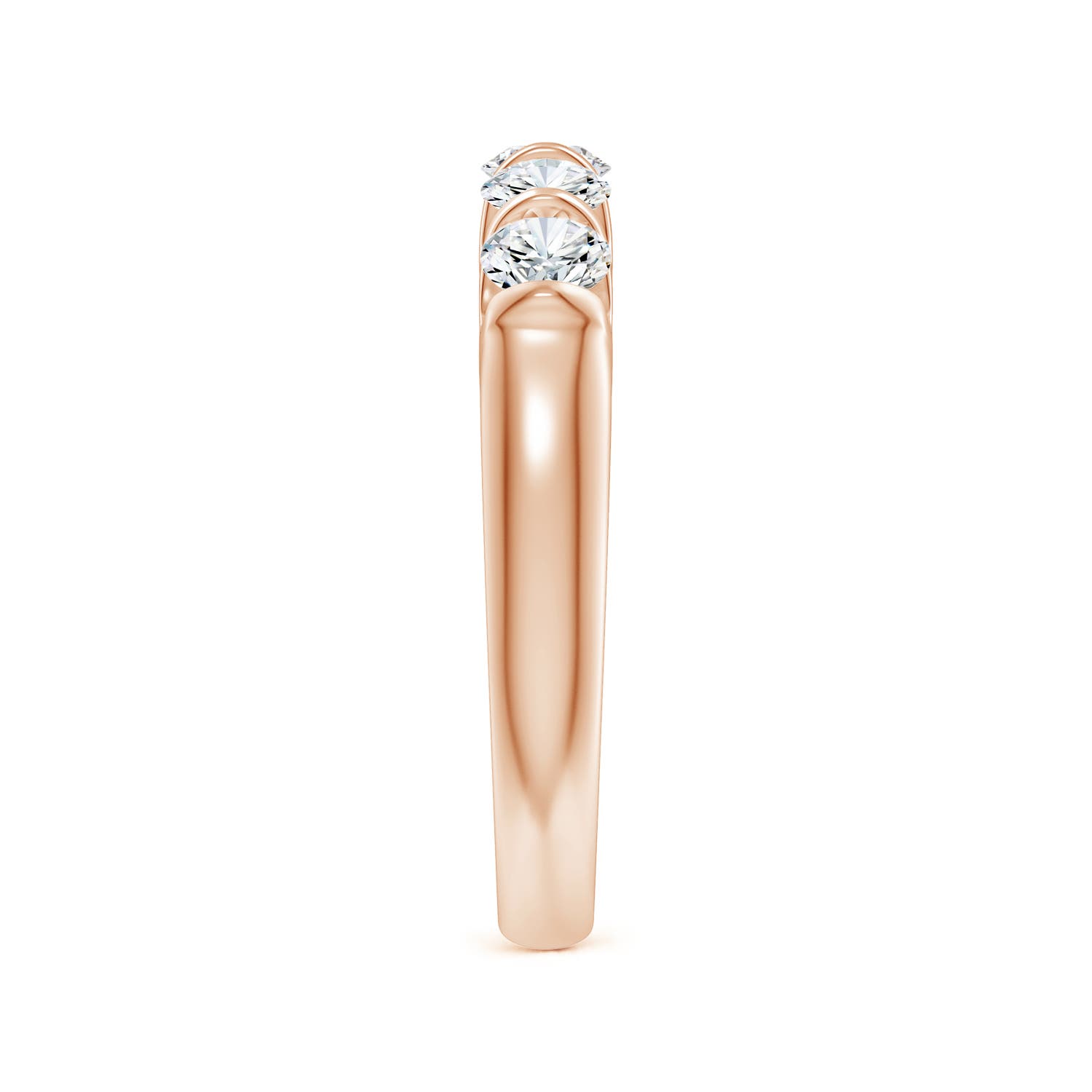 G, VS2 / 0.73 CT / 14 KT Rose Gold