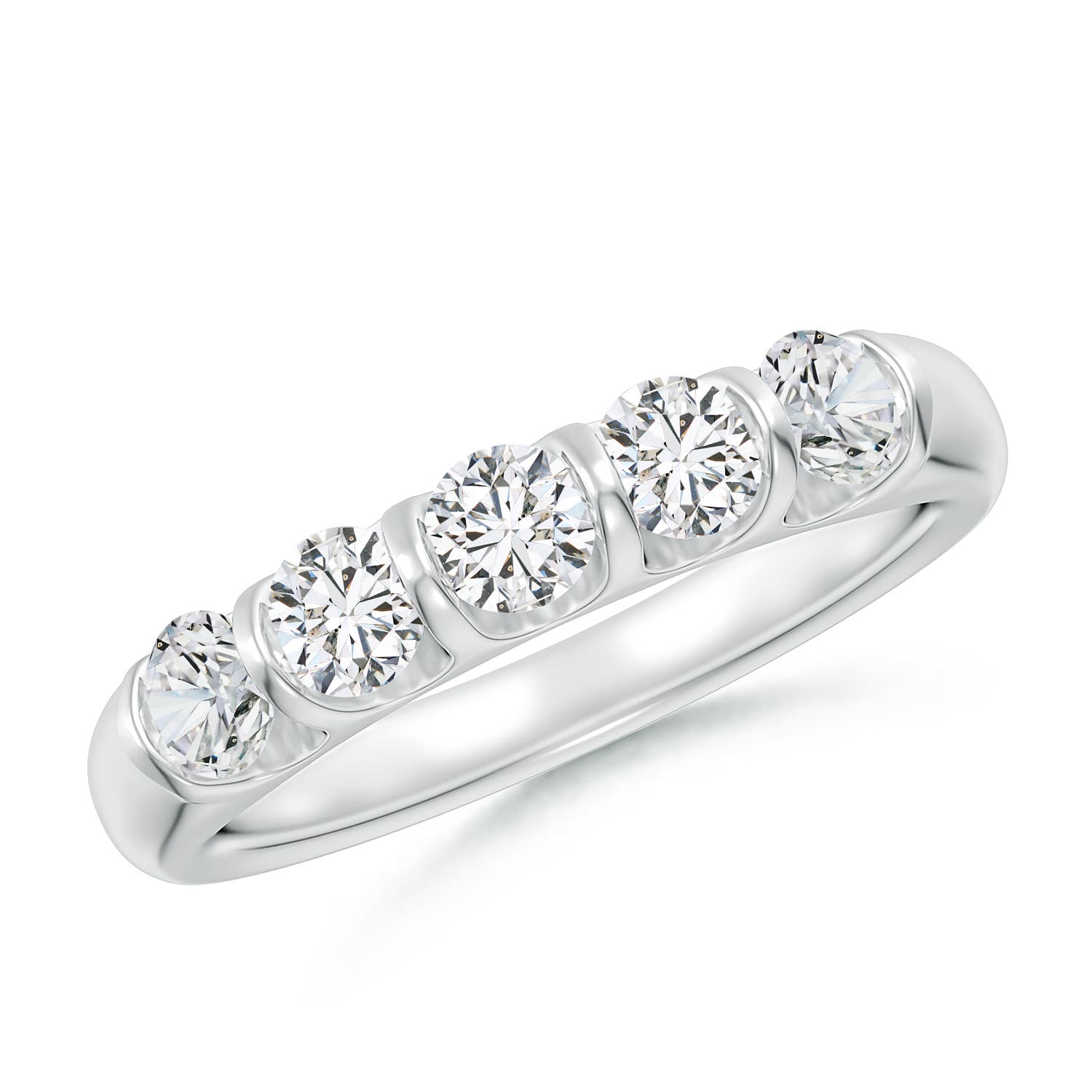 H, SI2 / 0.73 CT / 14 KT White Gold